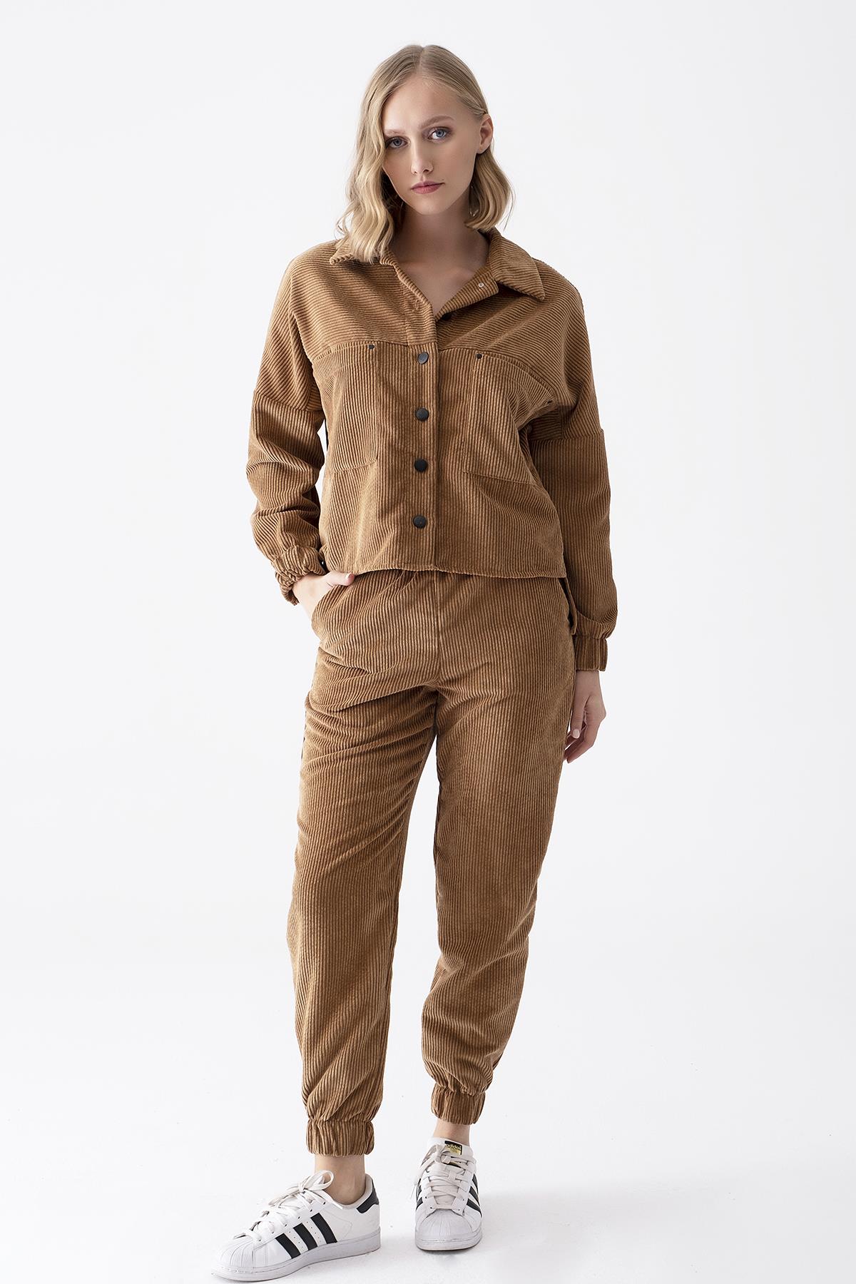Fitilli Crop Ceket
