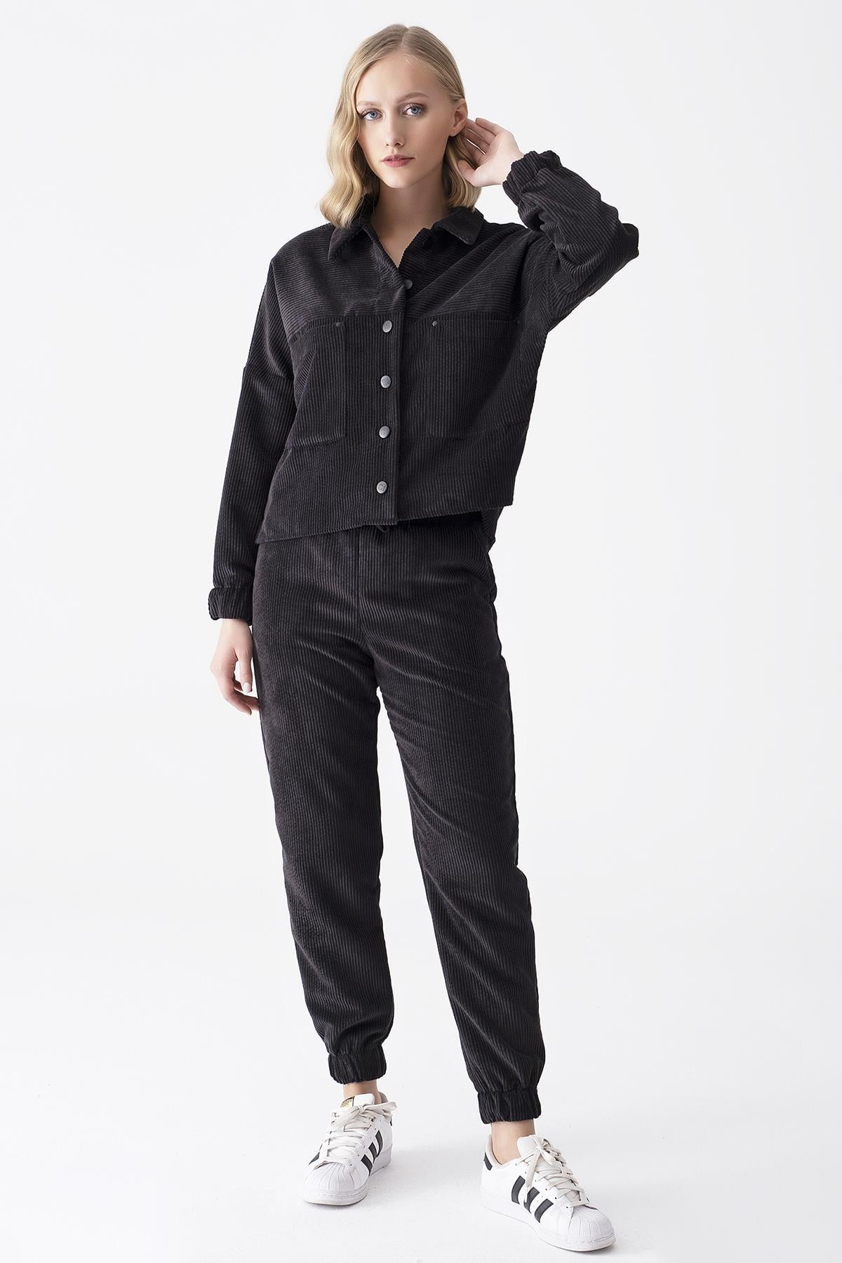 Fitilli Crop Ceket