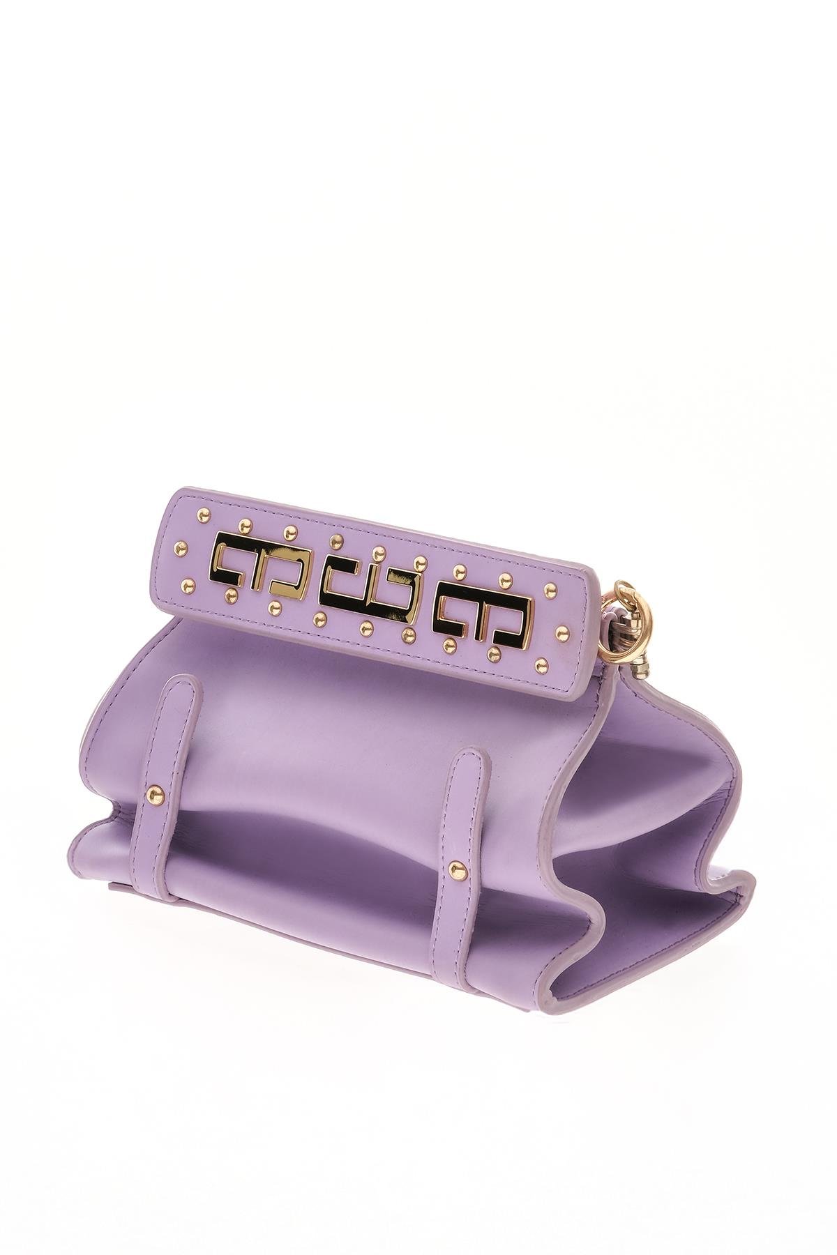 Gold Logo Detaylı Omuz Çantası