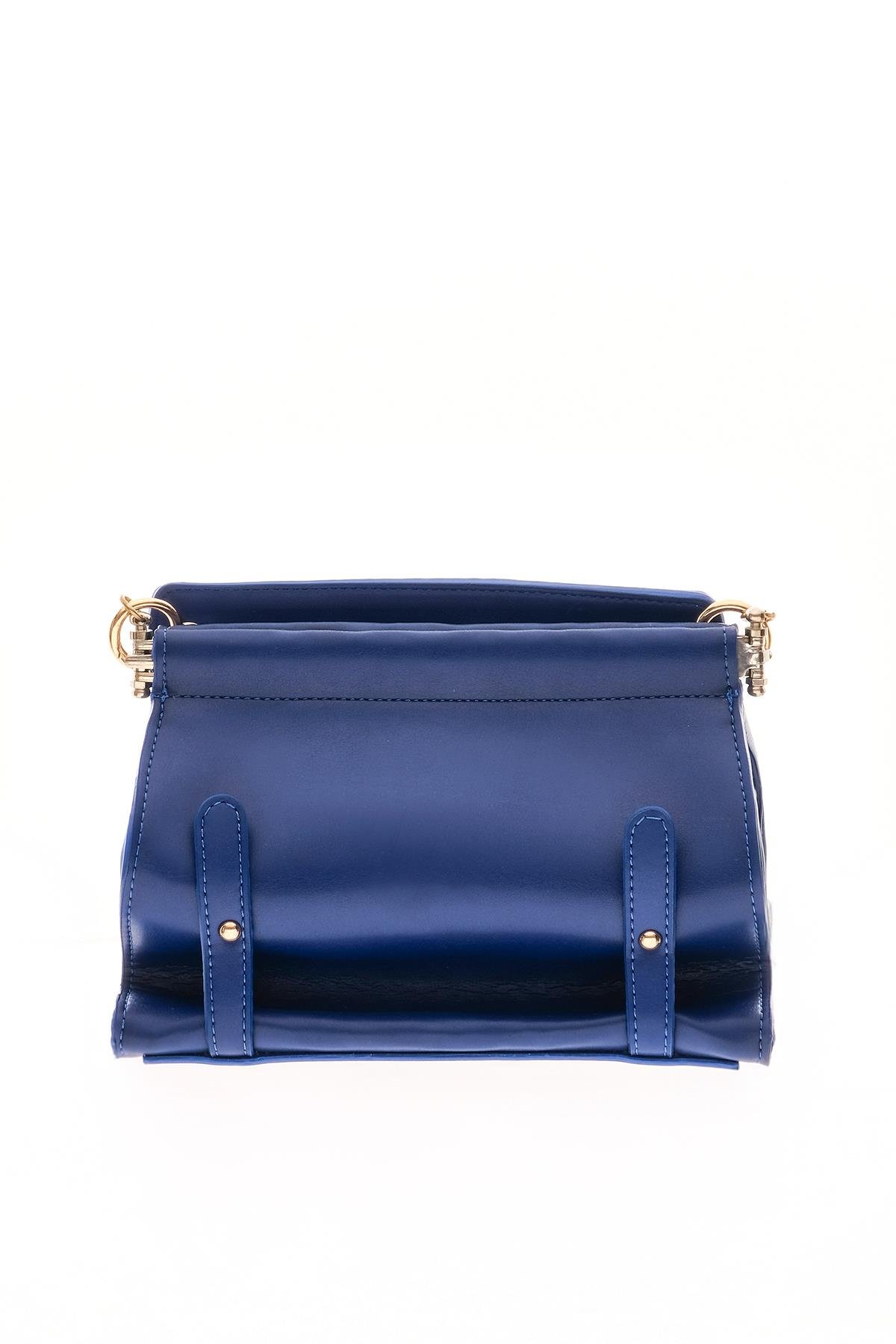 Gold Logo Detaylı Omuz Çantası