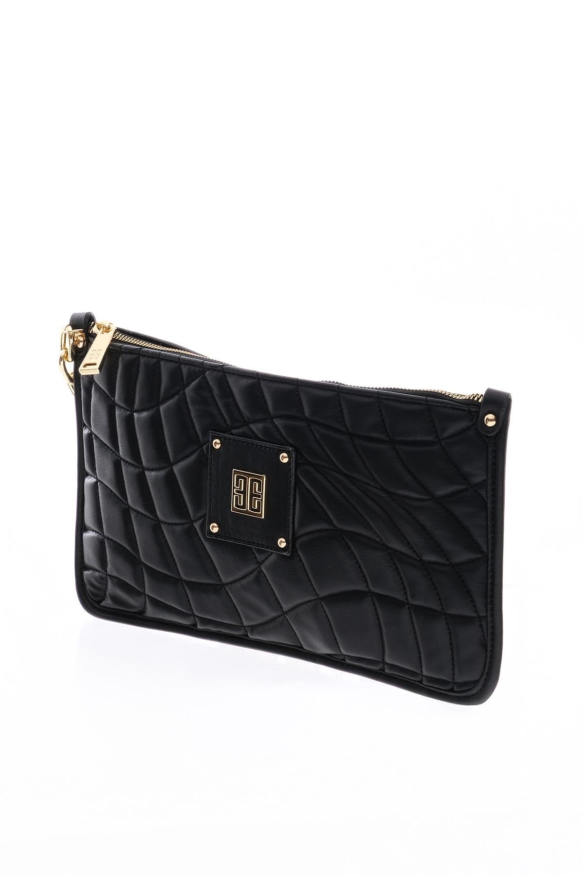 Kapitoneli Puf Şık Kadın Portföy Çanta