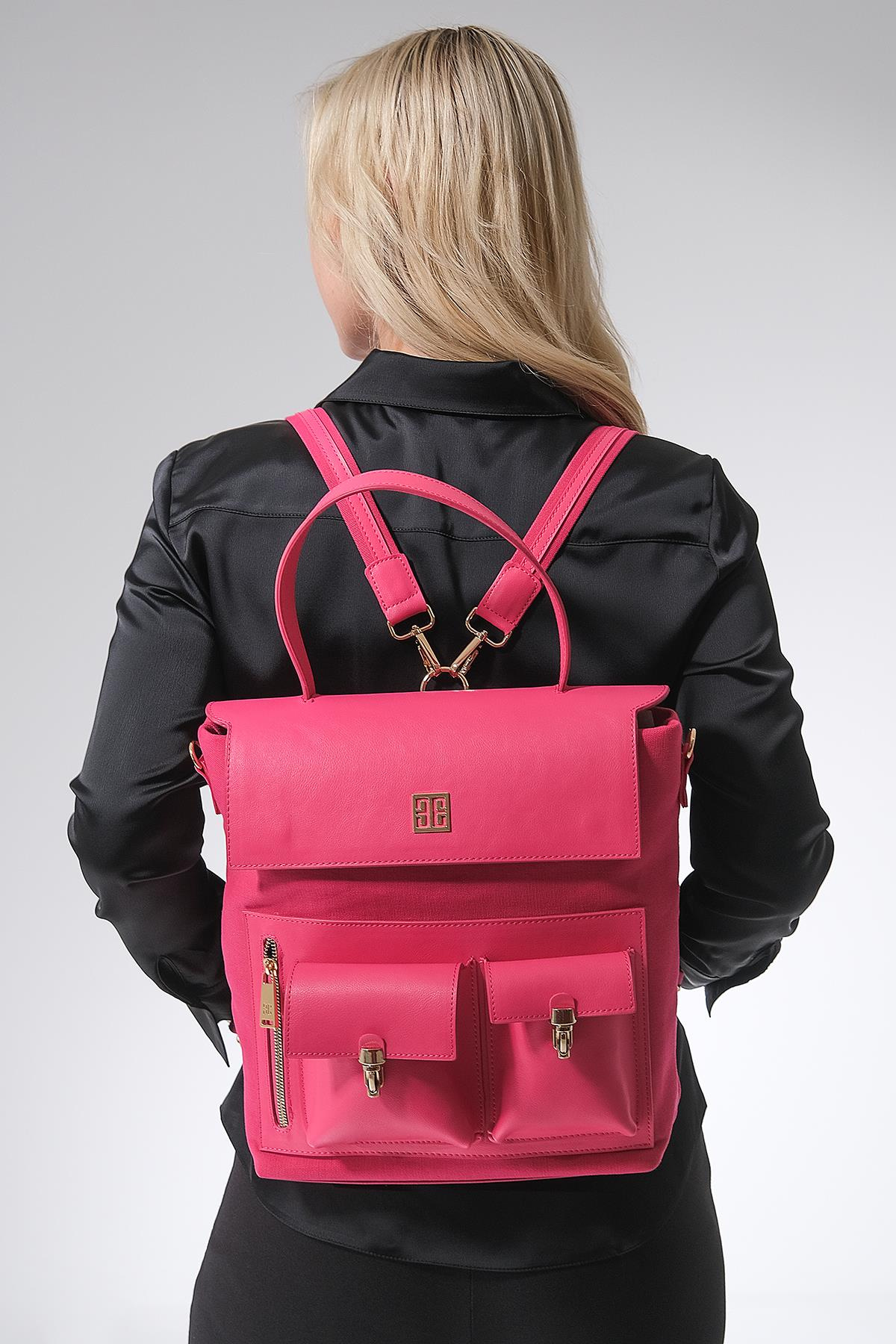 Keten Çok Gözlü Sırt Çantası