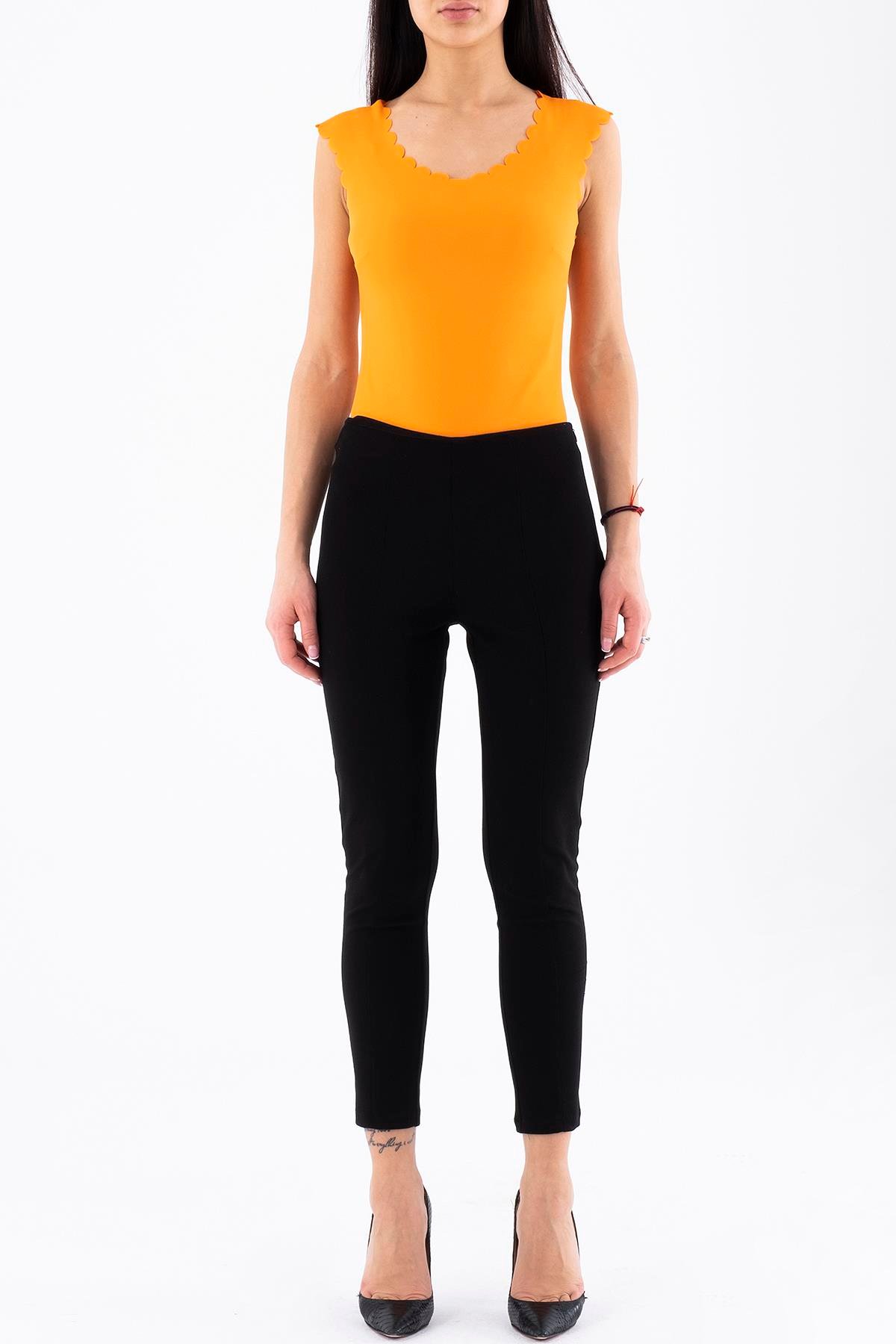 Lazer Kesim Kolsuz Body