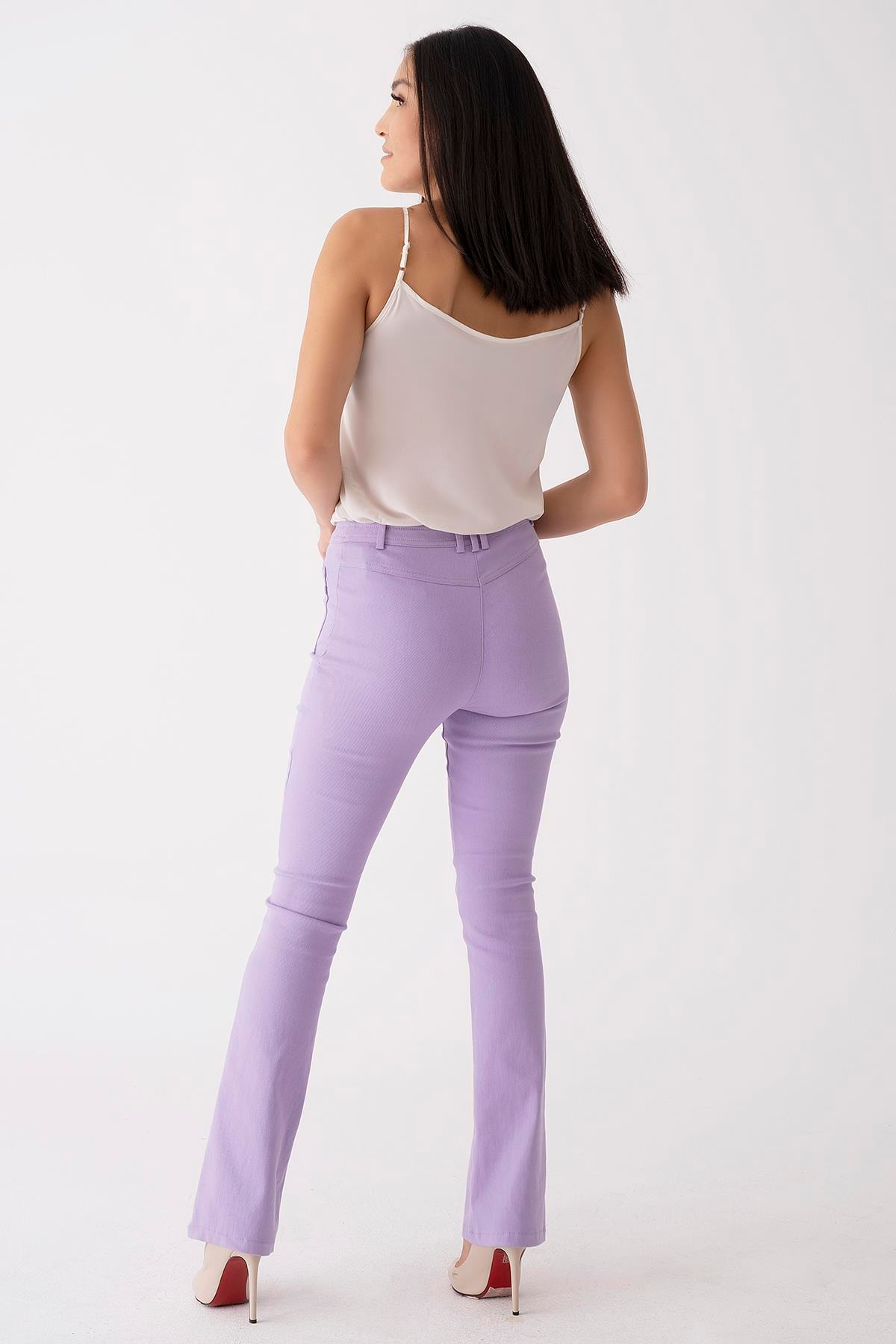 Logolu Cep Detaylı Pantolon