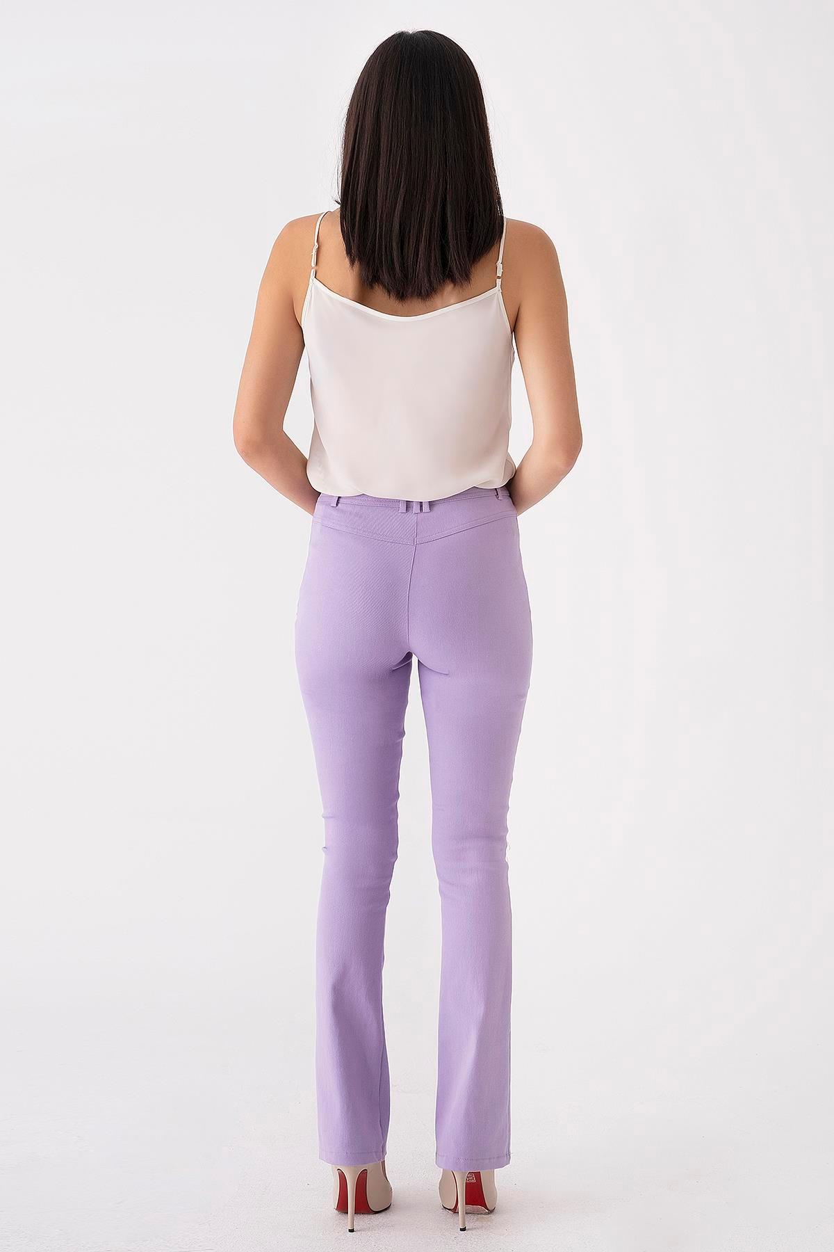 Logolu Cep Detaylı Pantolon