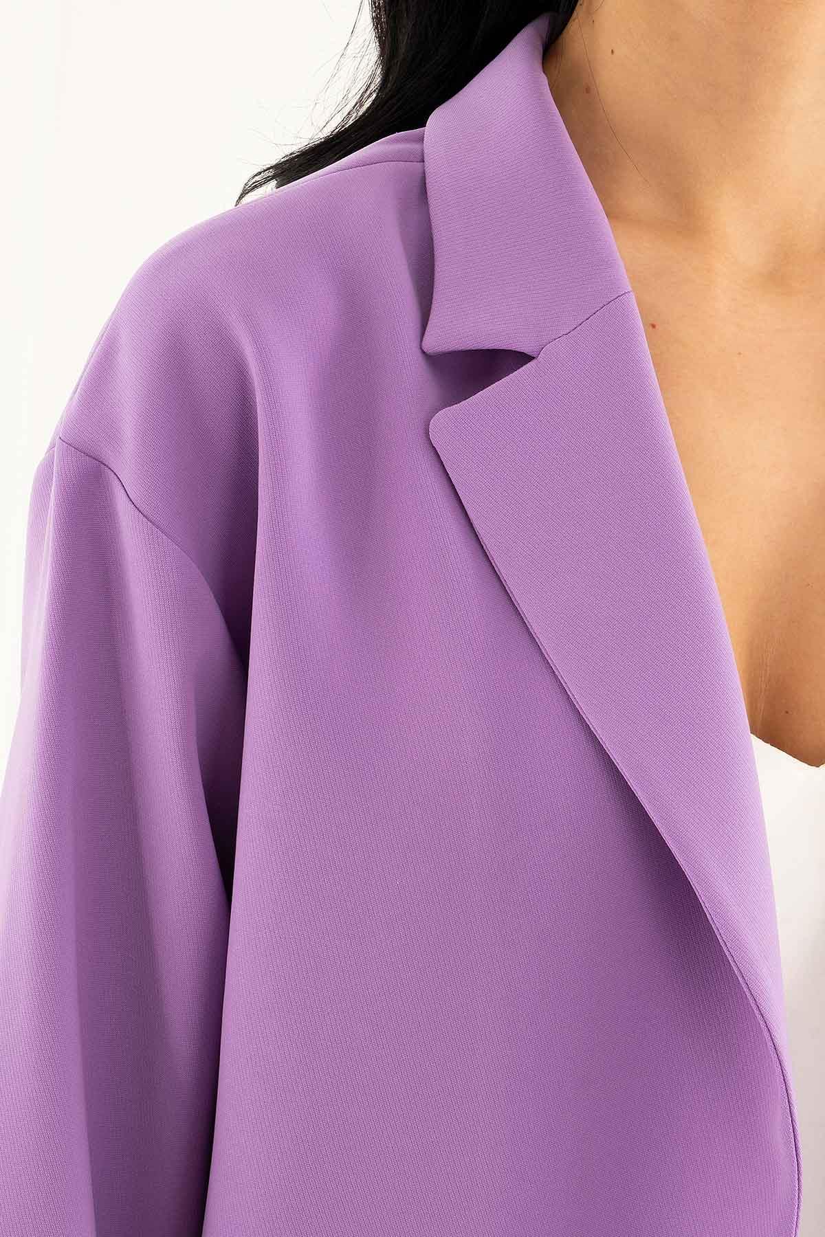 Oversize Astarlı Ceket