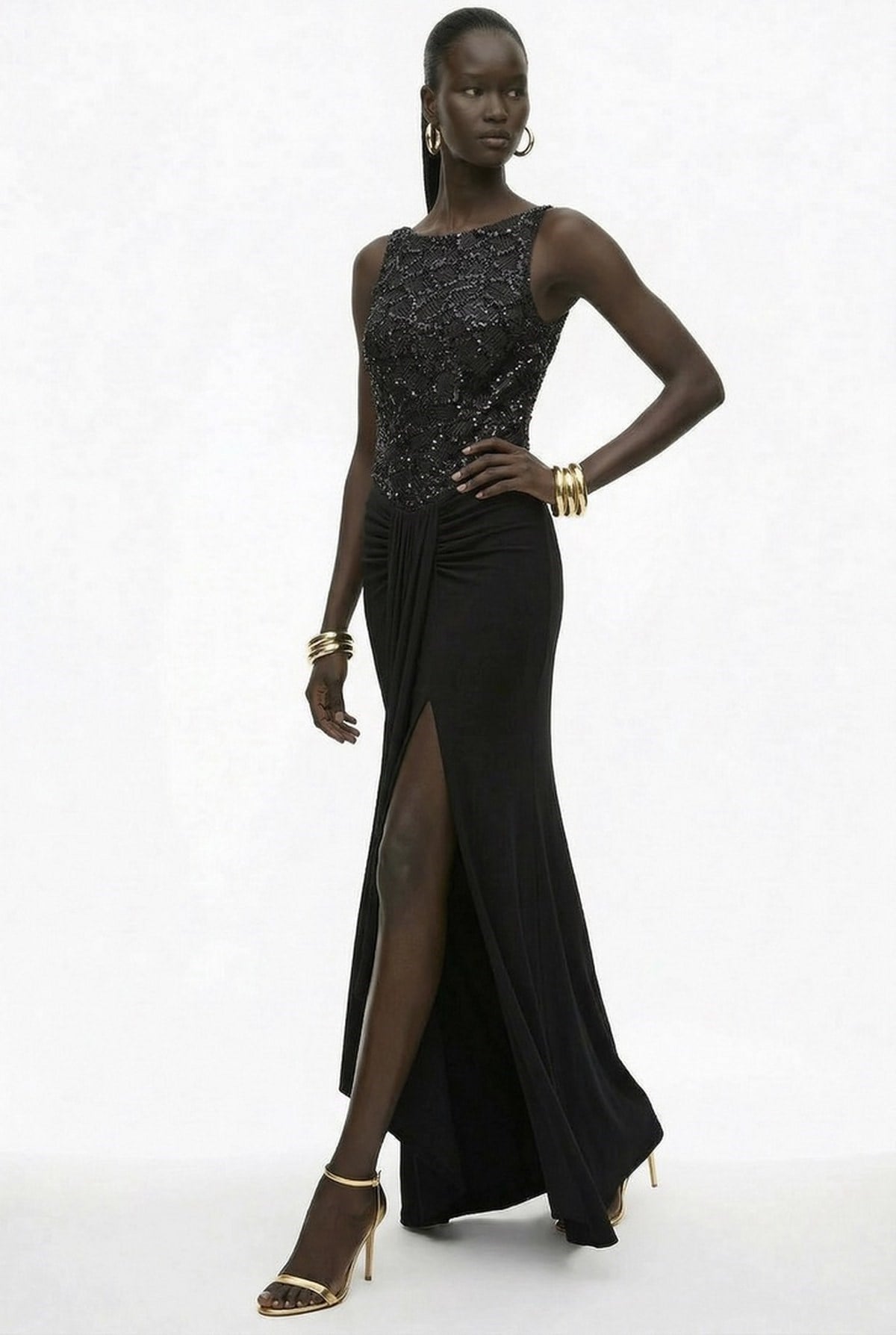 Payet Halter Yaka Elbise