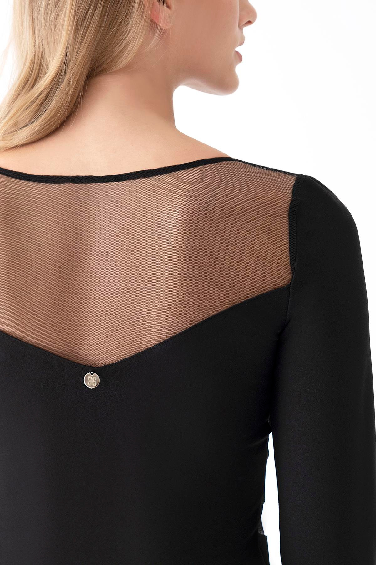 Tül Detaylı Body