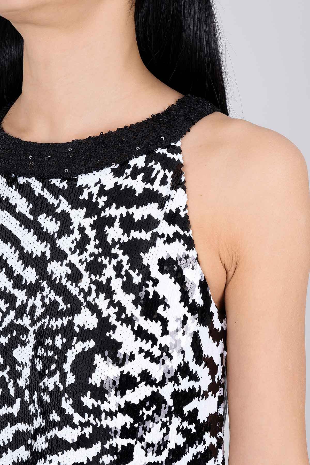 Zebra Desenli Payet Tulum