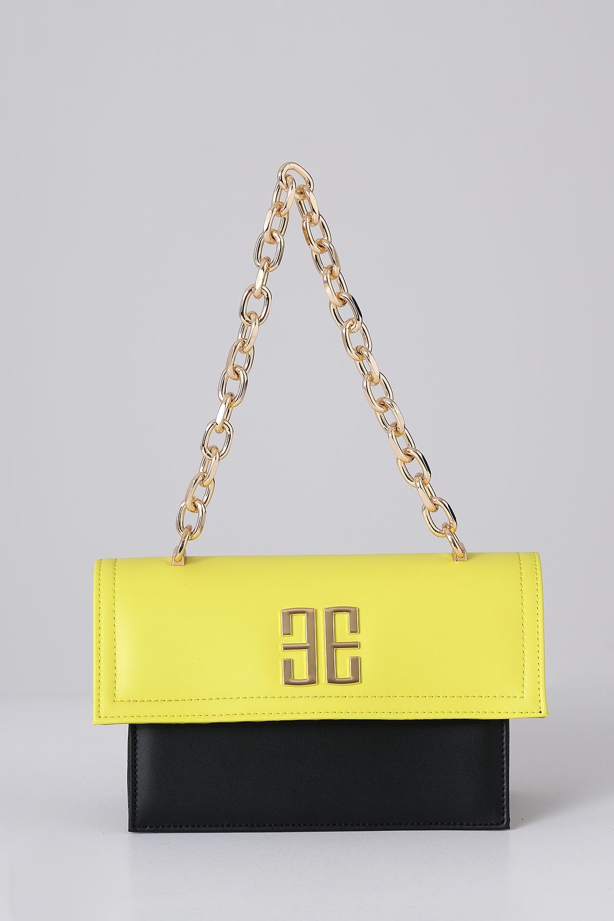 Zincir Askılı El Omuz Şık Çanta