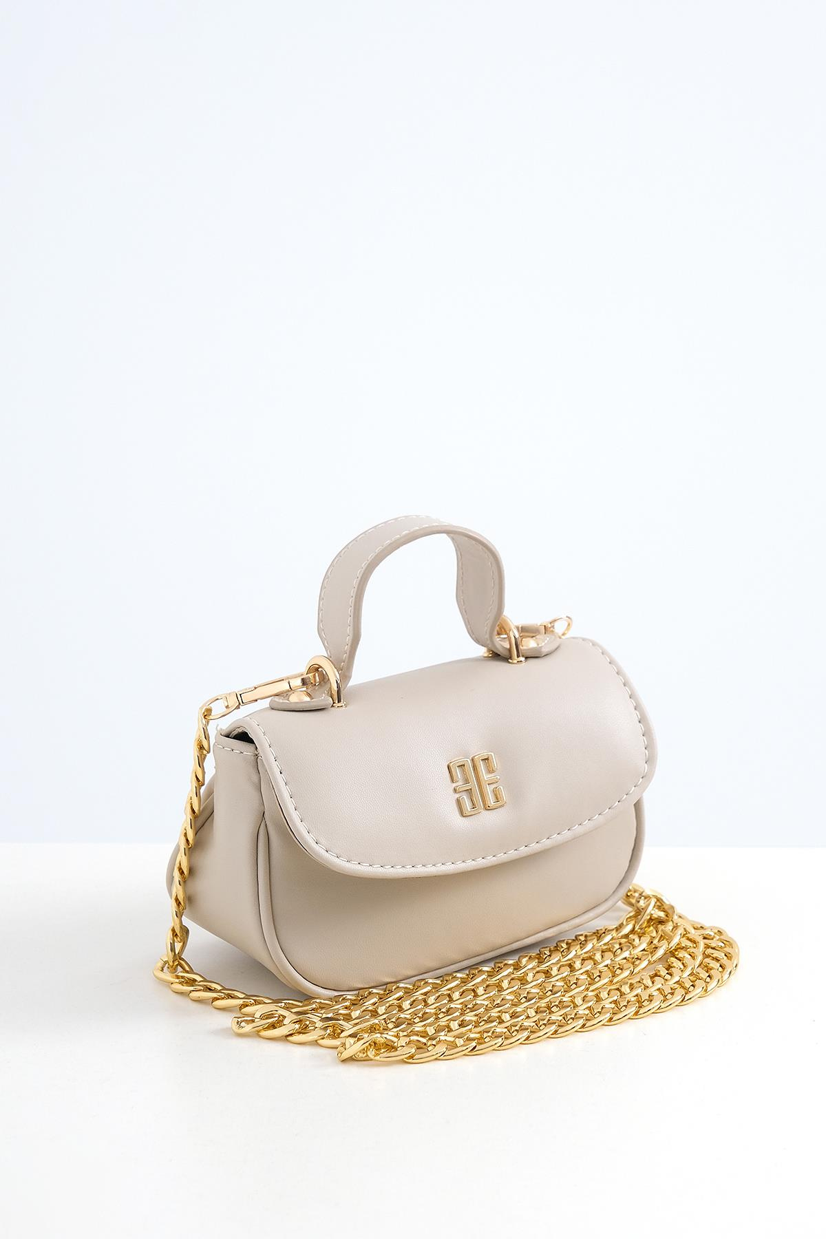 Zincir Askılı Mini Çanta