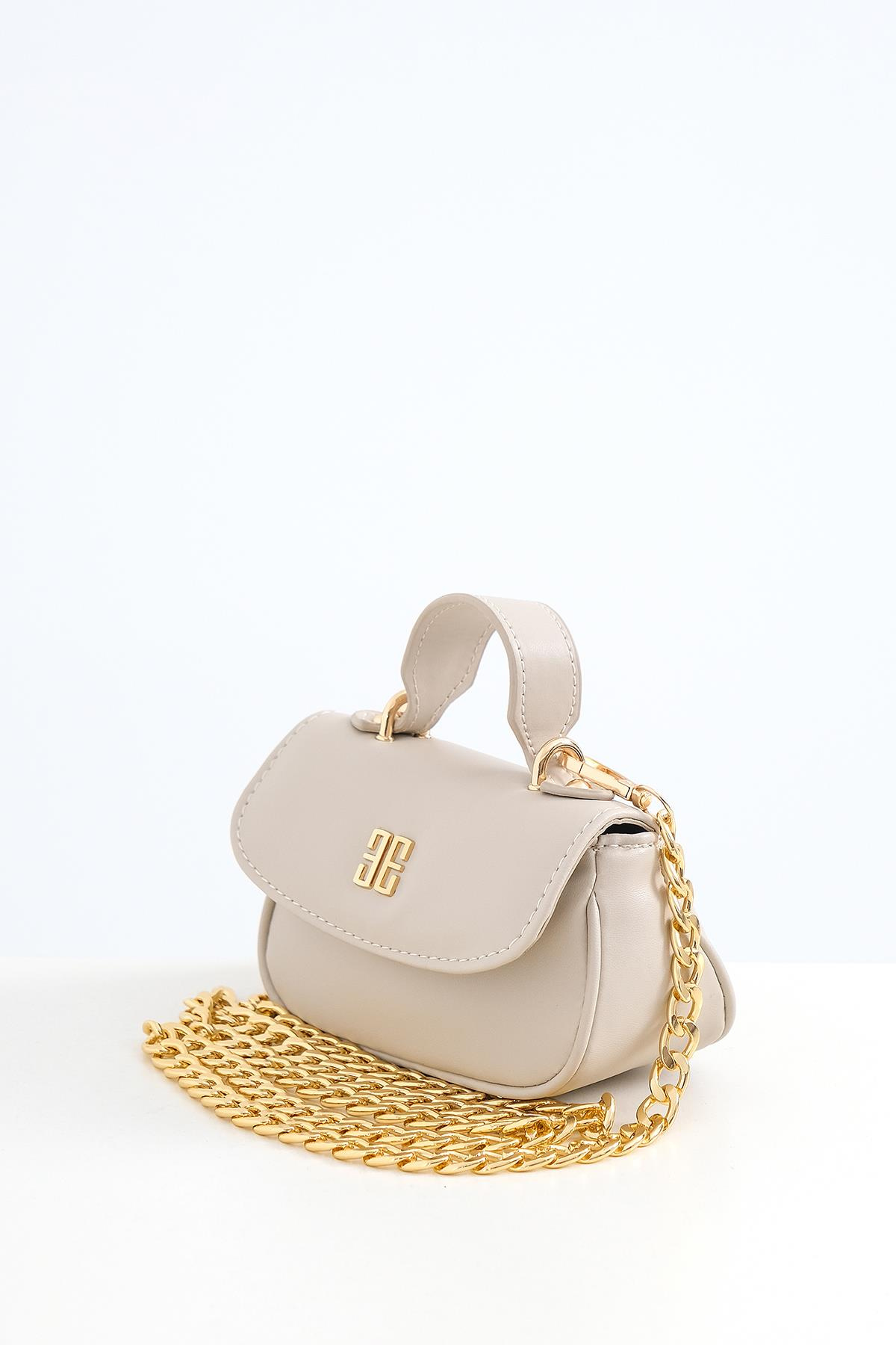 Zincir Askılı Mini Çanta