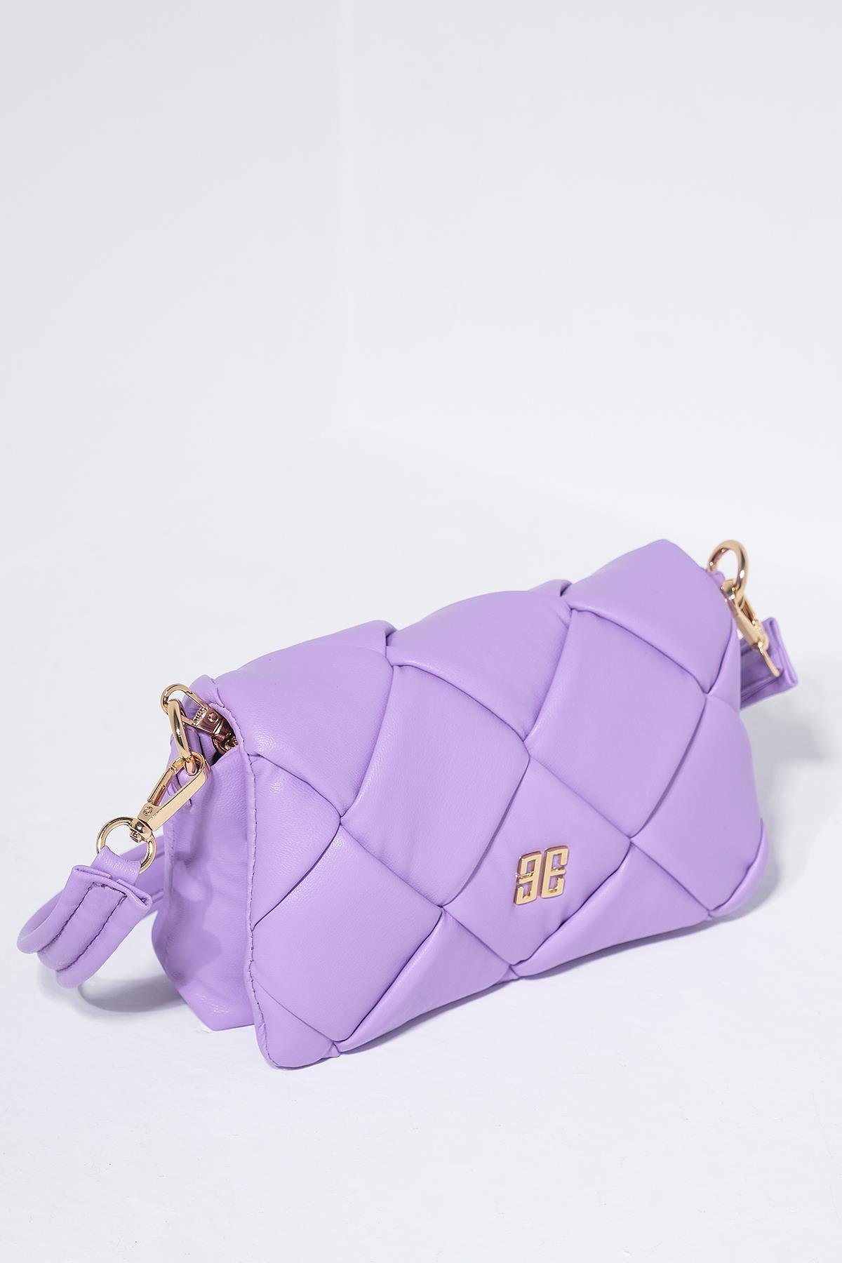 Zincir Askılı Mini Puf Çanta