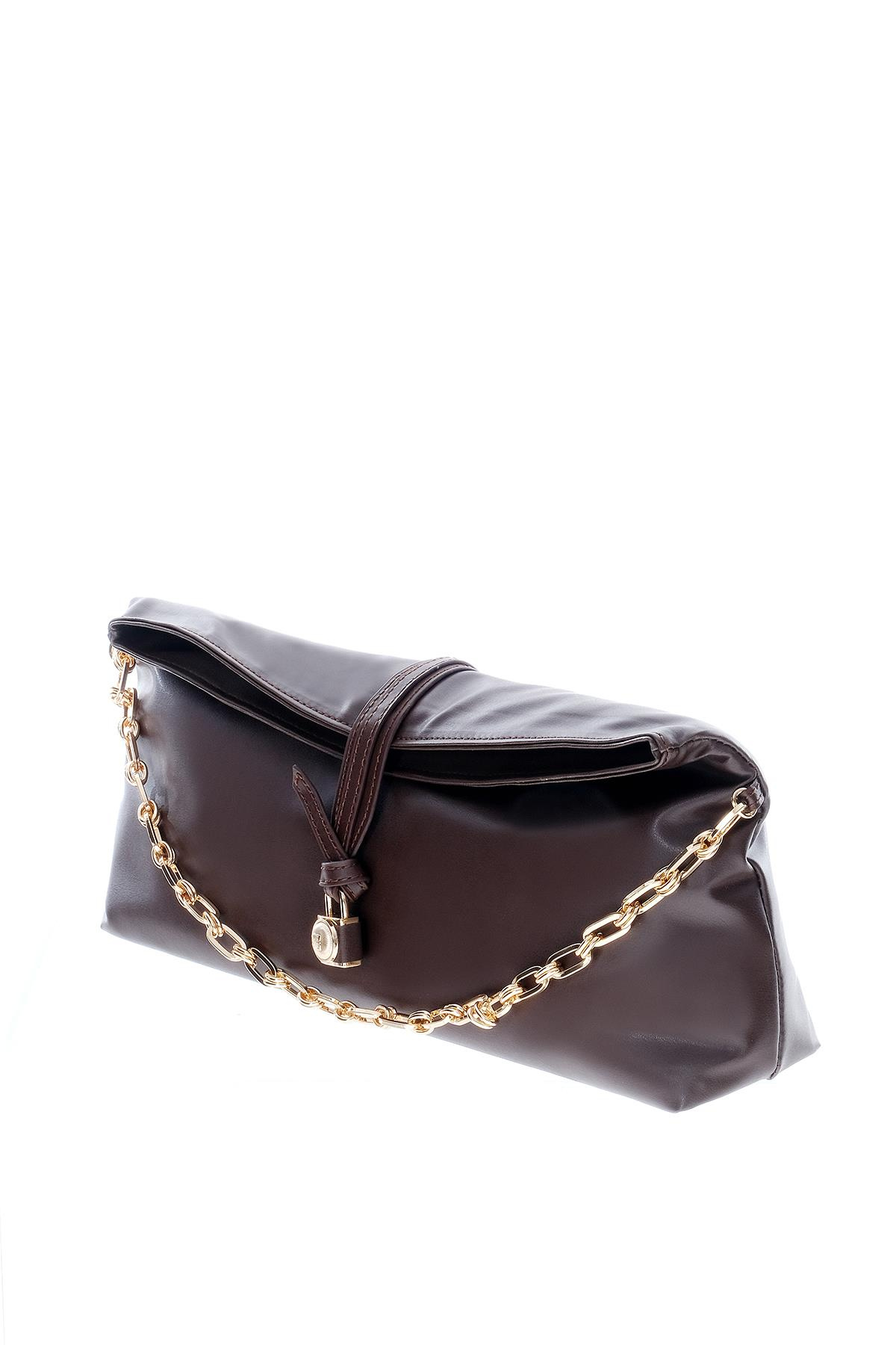 Zincirli Bağlama Detaylı Günlük Şık Çanta