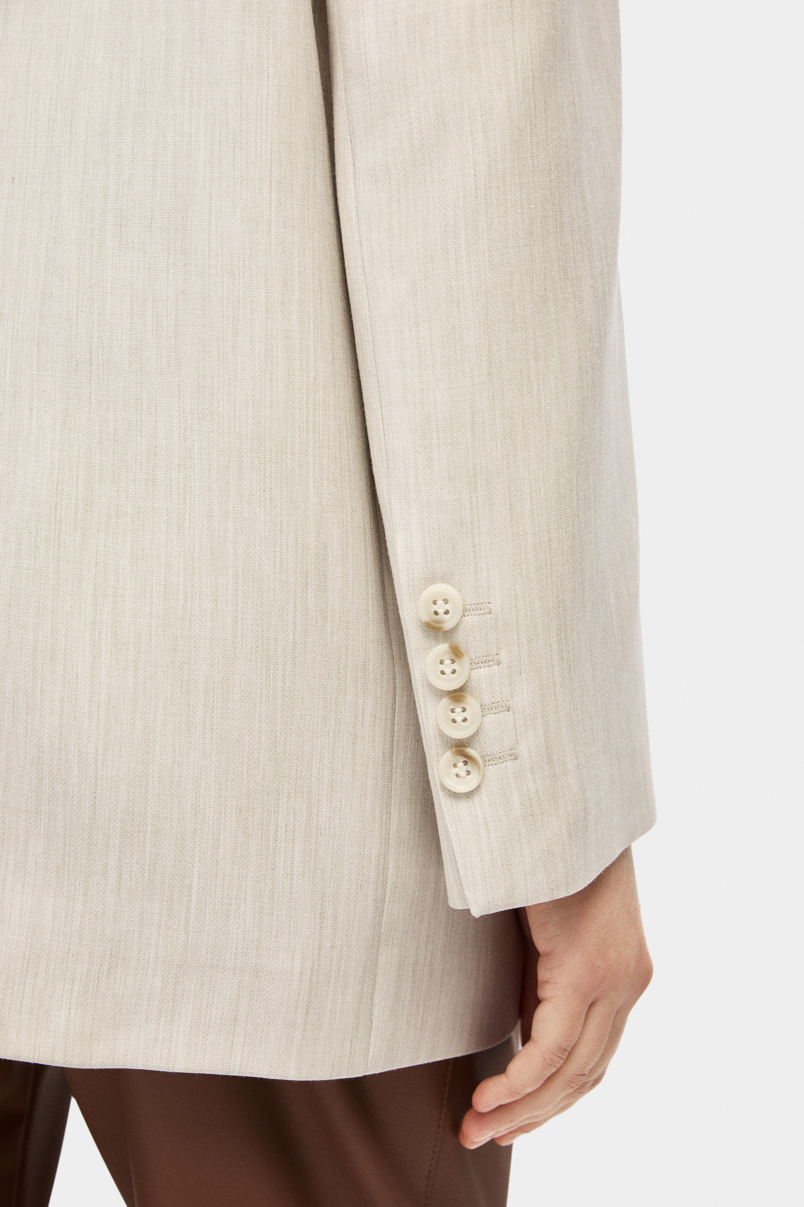 Gri Oversize Blazer Ceket