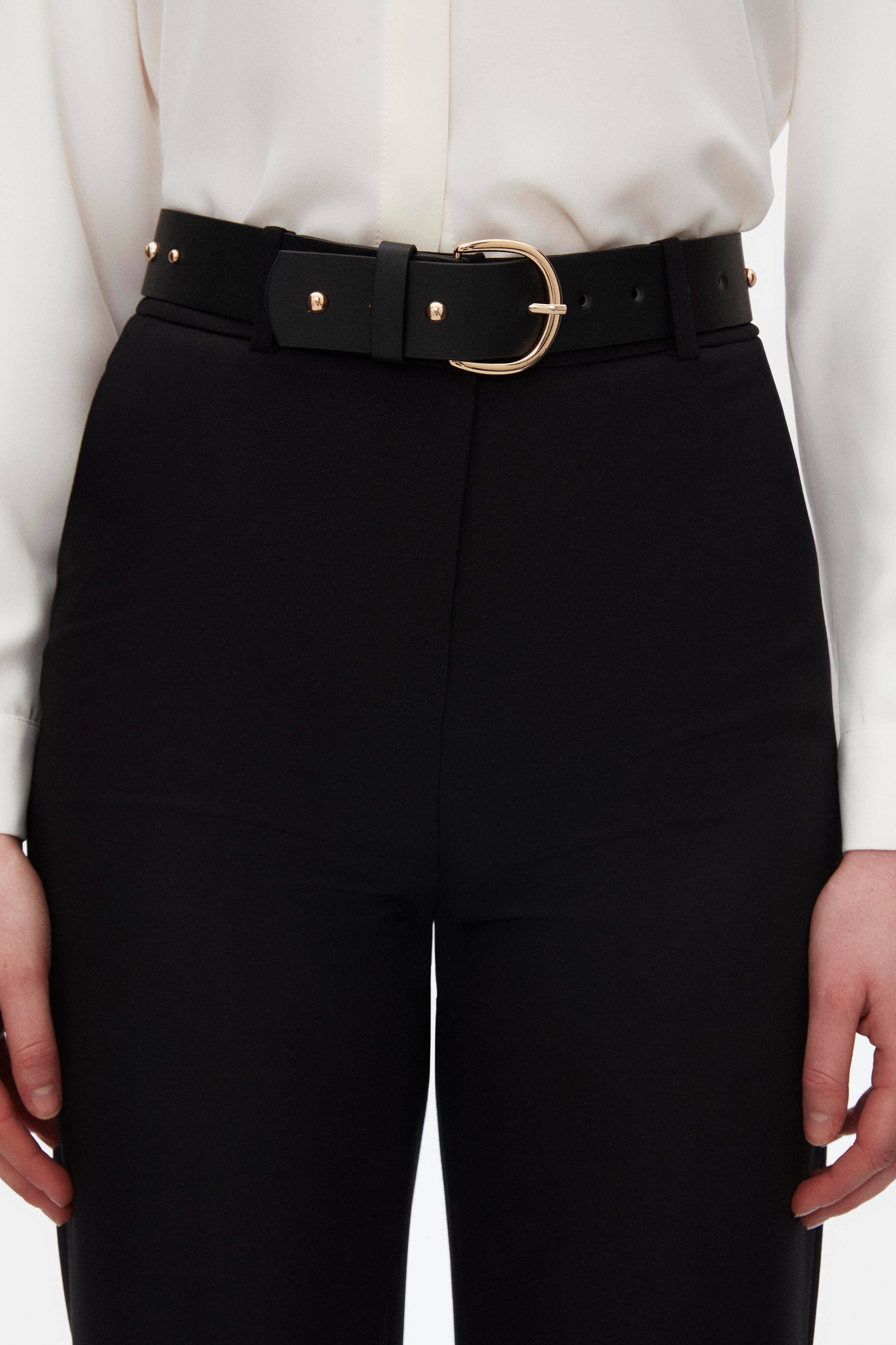 KEMERLİ KLASİK PANTOLON
