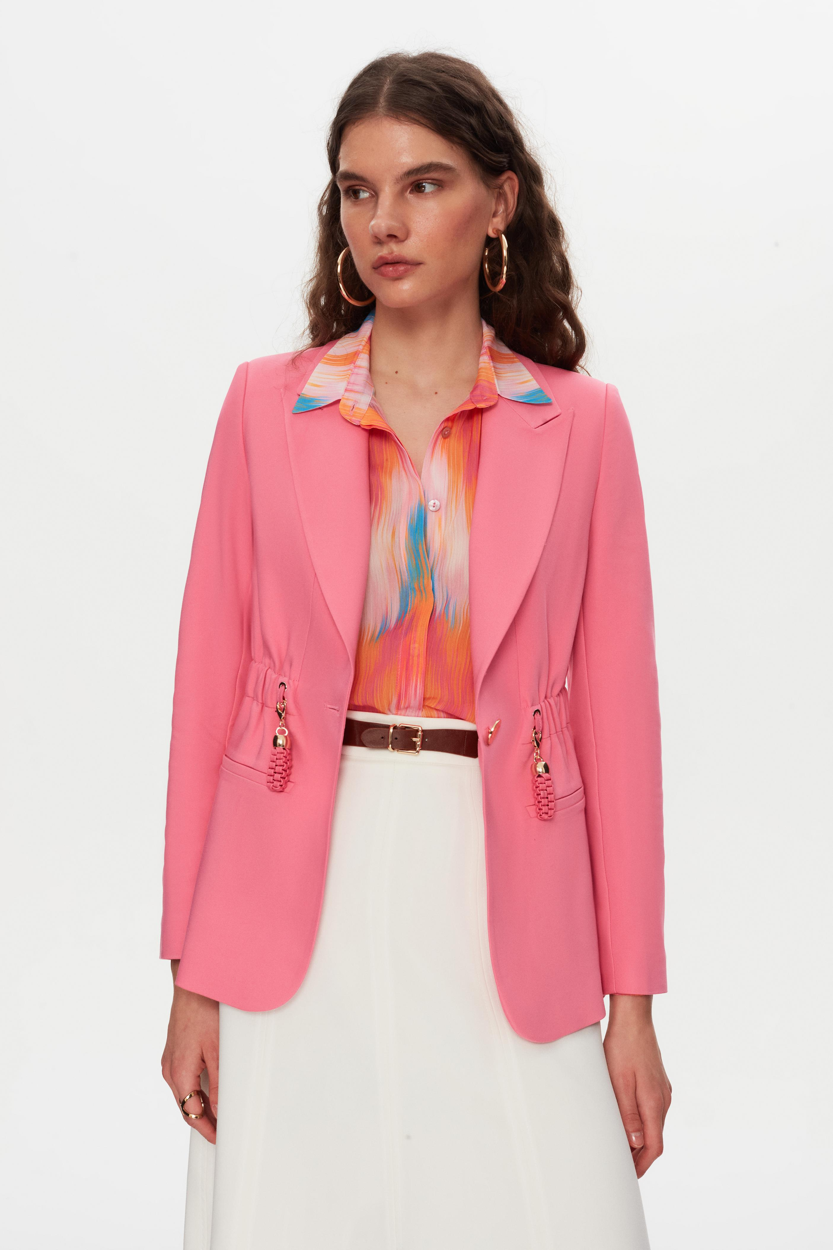 PAMUKLU BLAZER CEKET