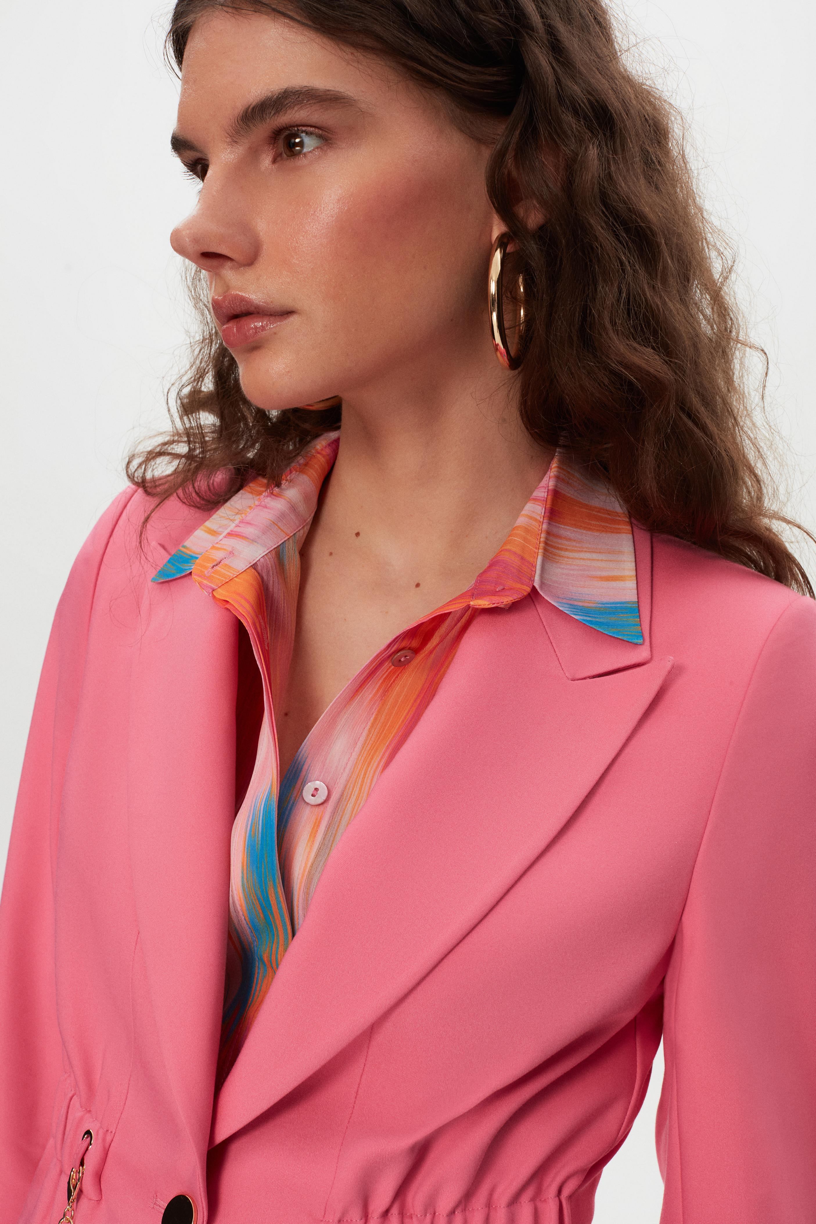 PAMUKLU BLAZER CEKET