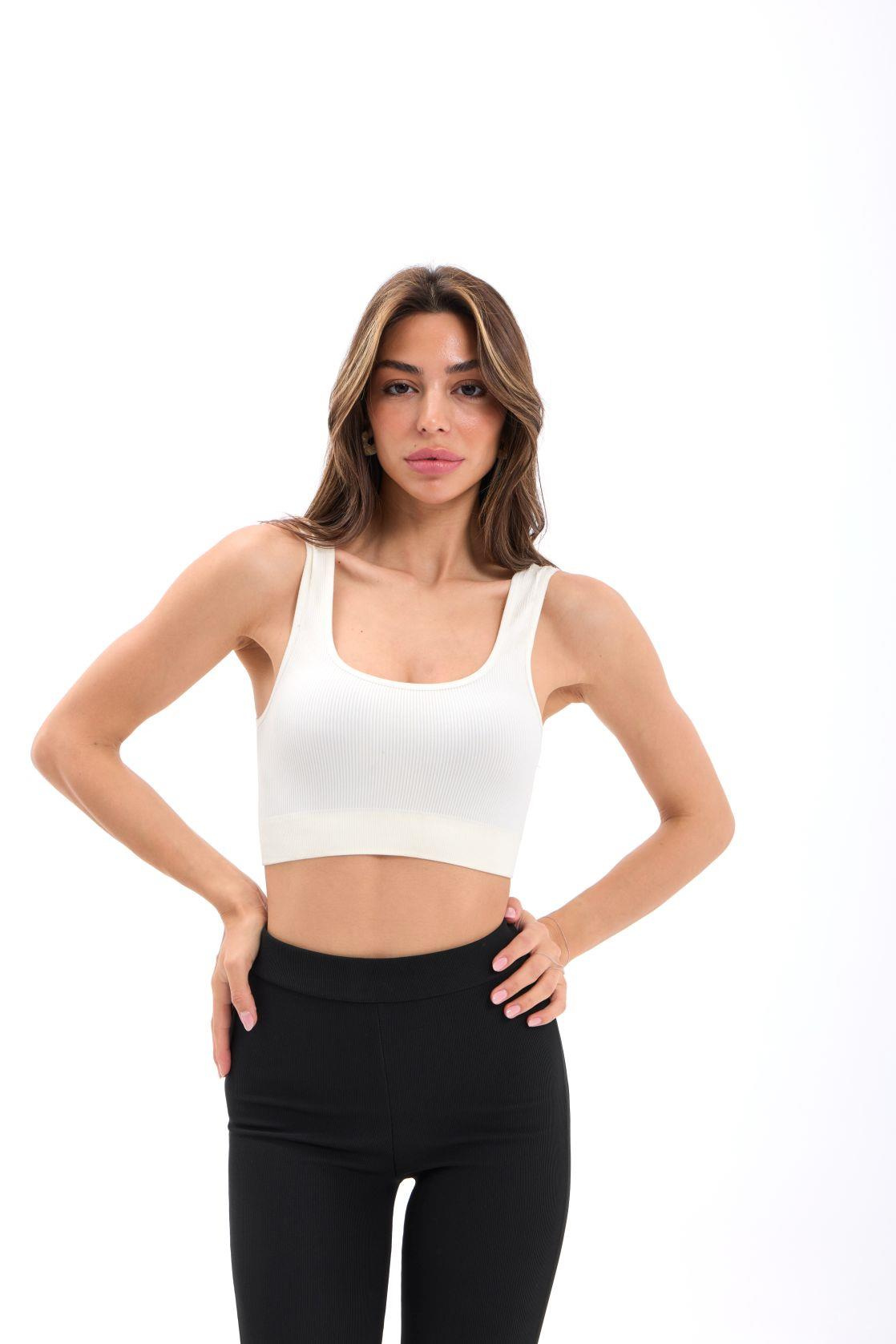 15537 RİPLİ BRA-EKRU