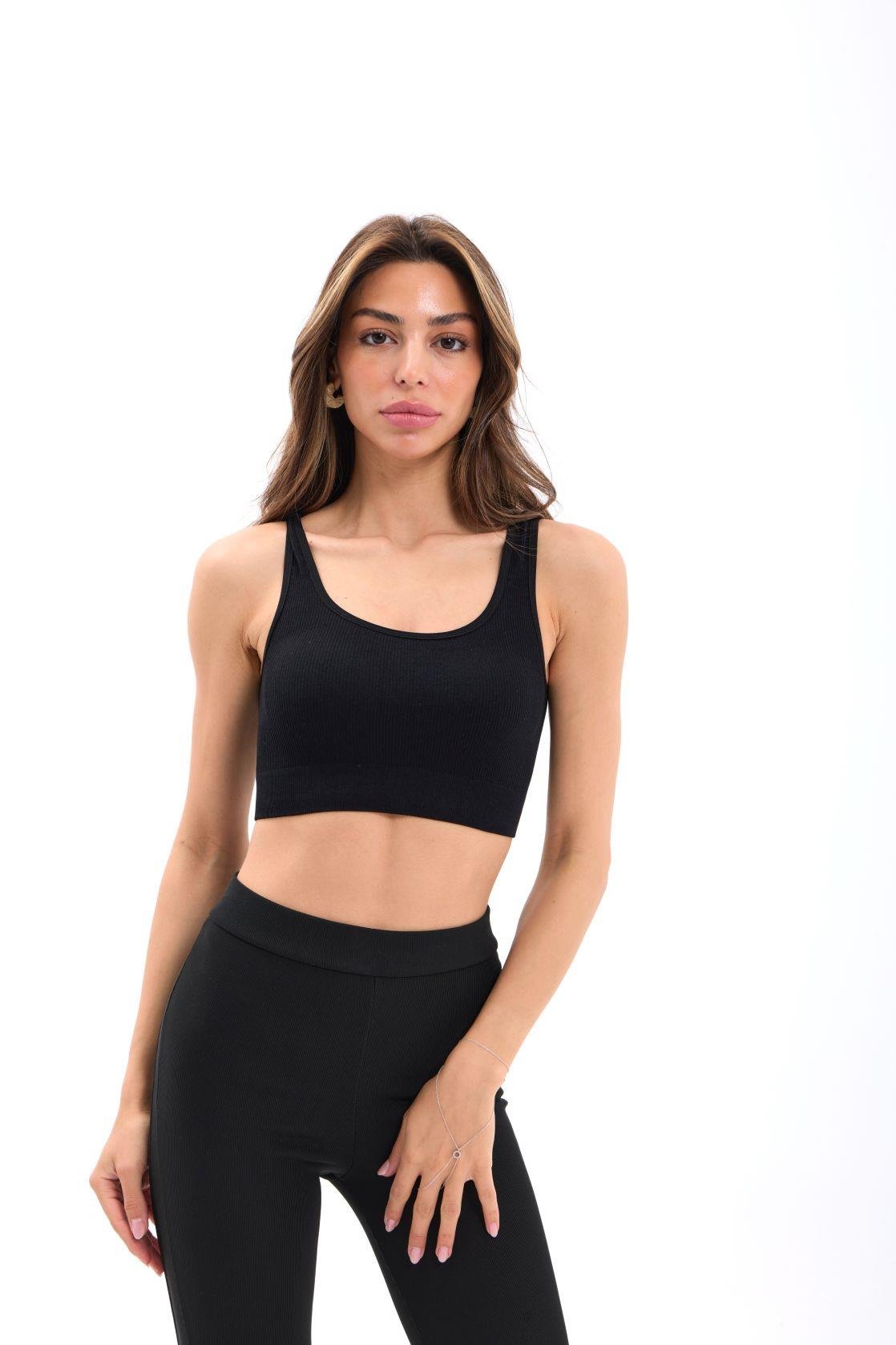 15537 RİPLİ BRA-SİYAH