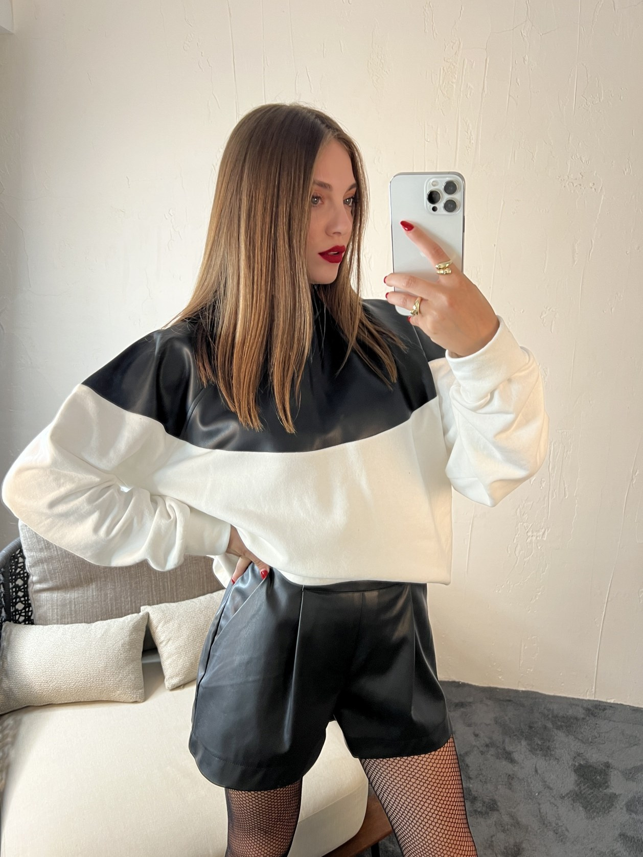 4383 SWEAT-SİYAH