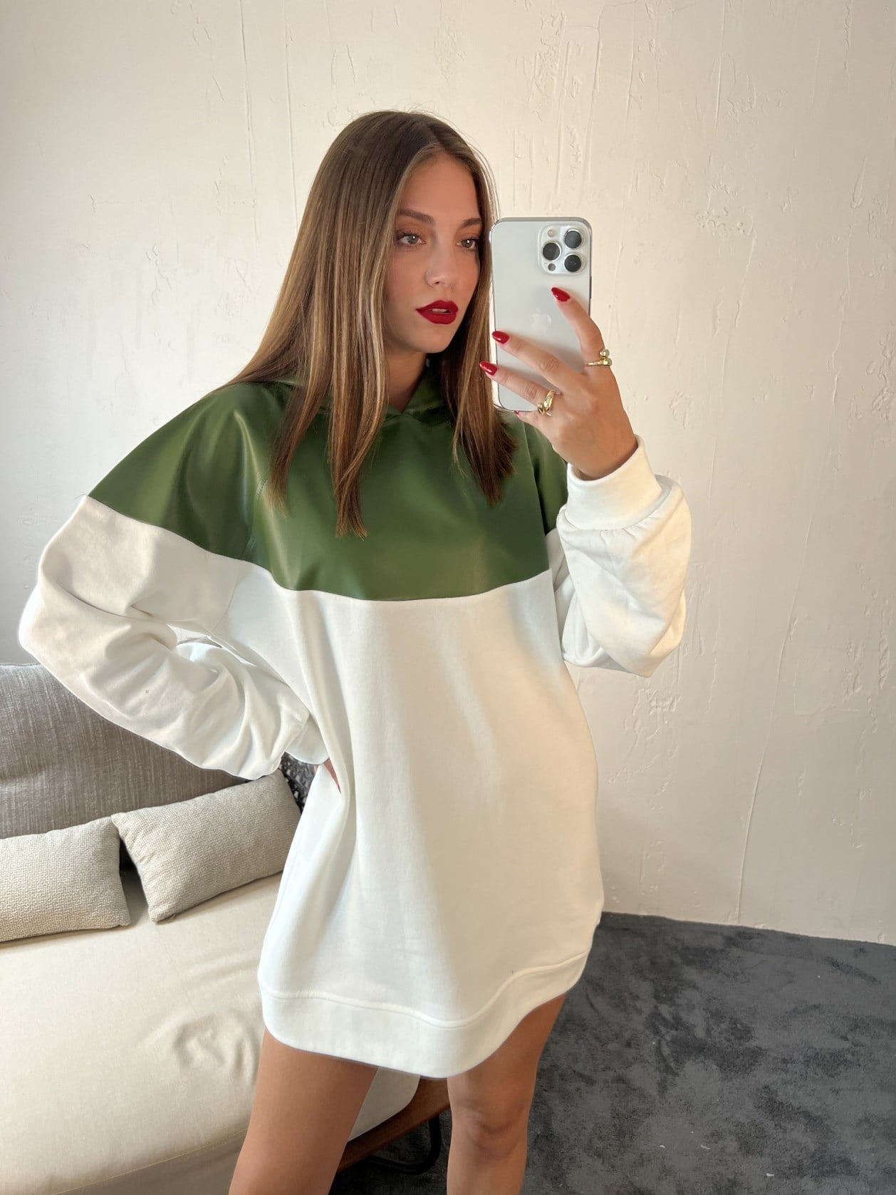 4383 SWEAT-YEŞİL