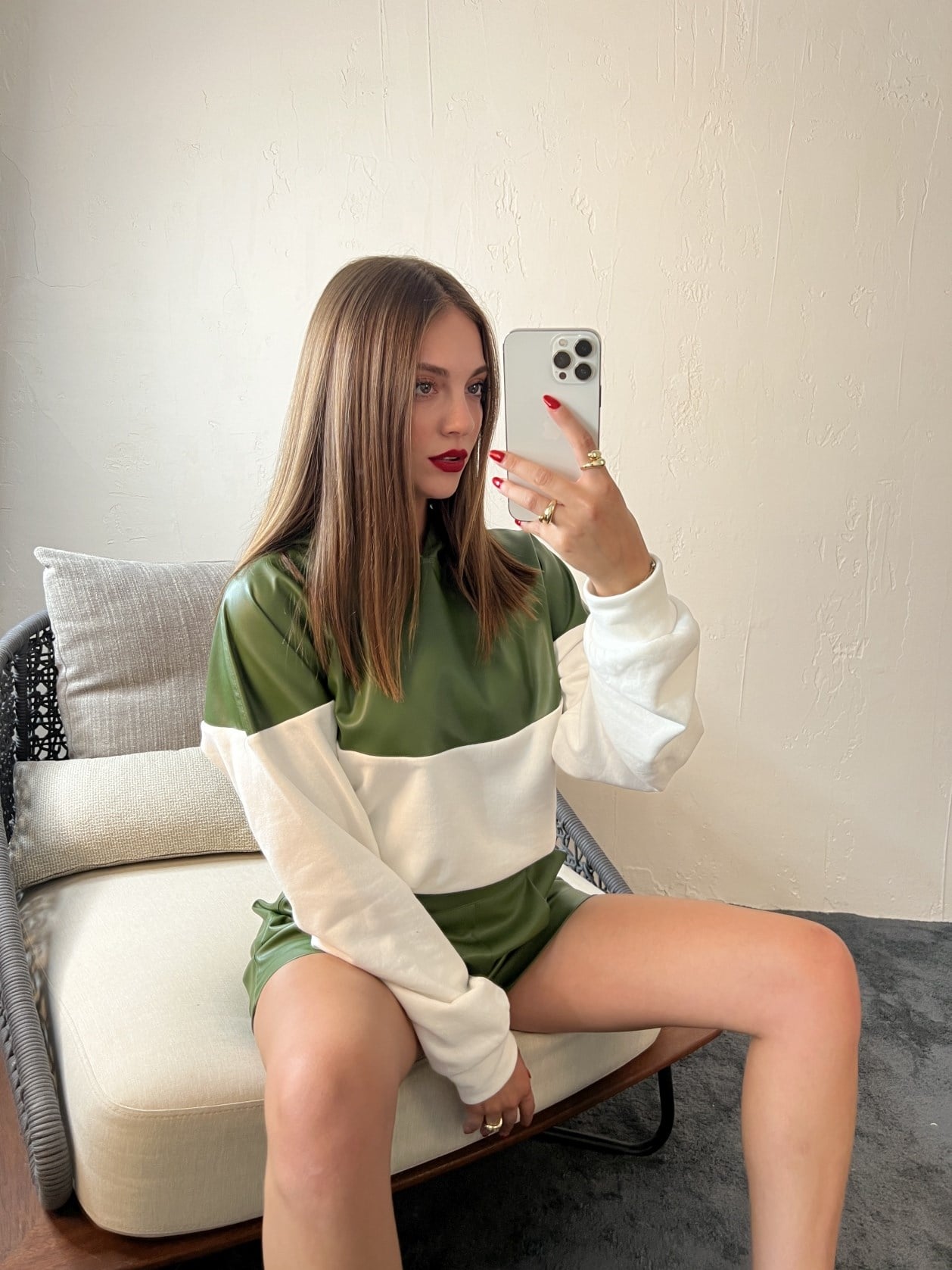 4383 SWEAT-YEŞİL