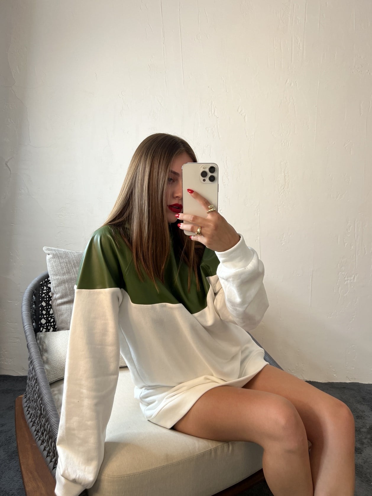 4383 SWEAT-YEŞİL