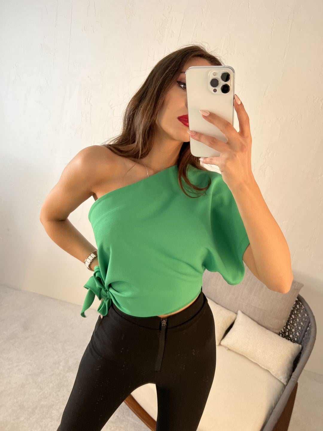 4643 BLUZ-YEŞİL