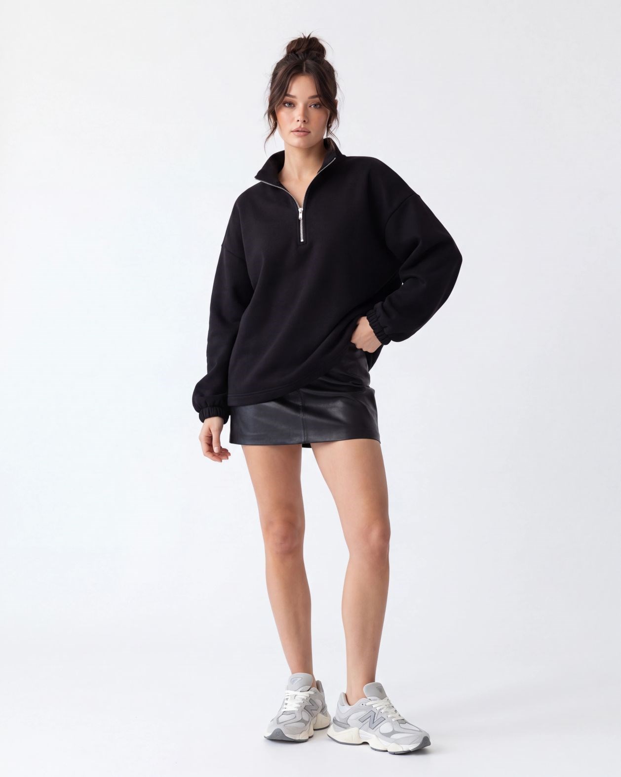 4987 SWEAT-SİYAH