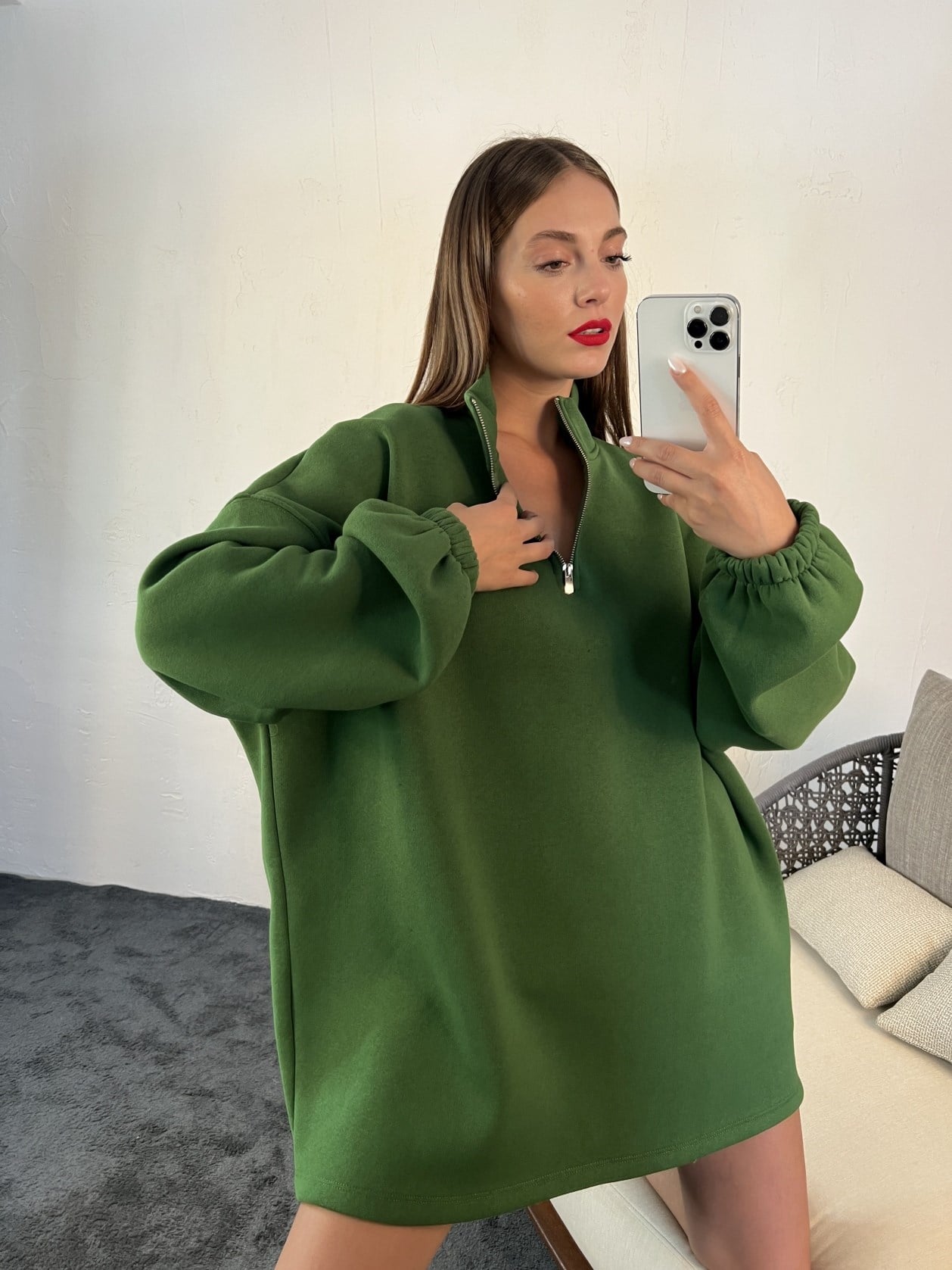 4987 SWEAT-YEŞİL