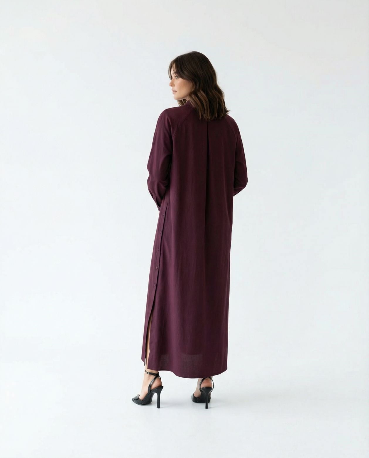 5857 ELBİSE-BORDO