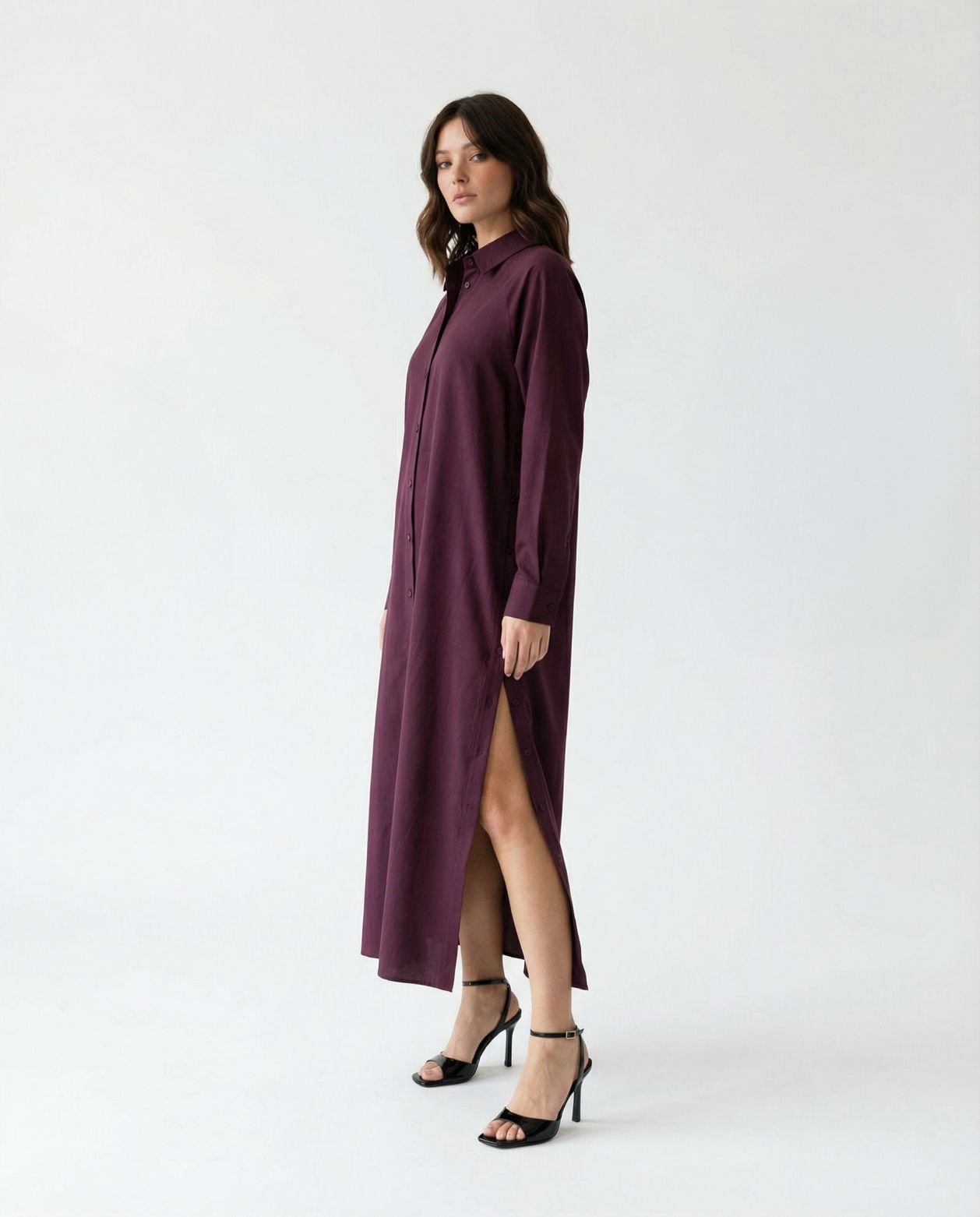 5857 ELBİSE-BORDO