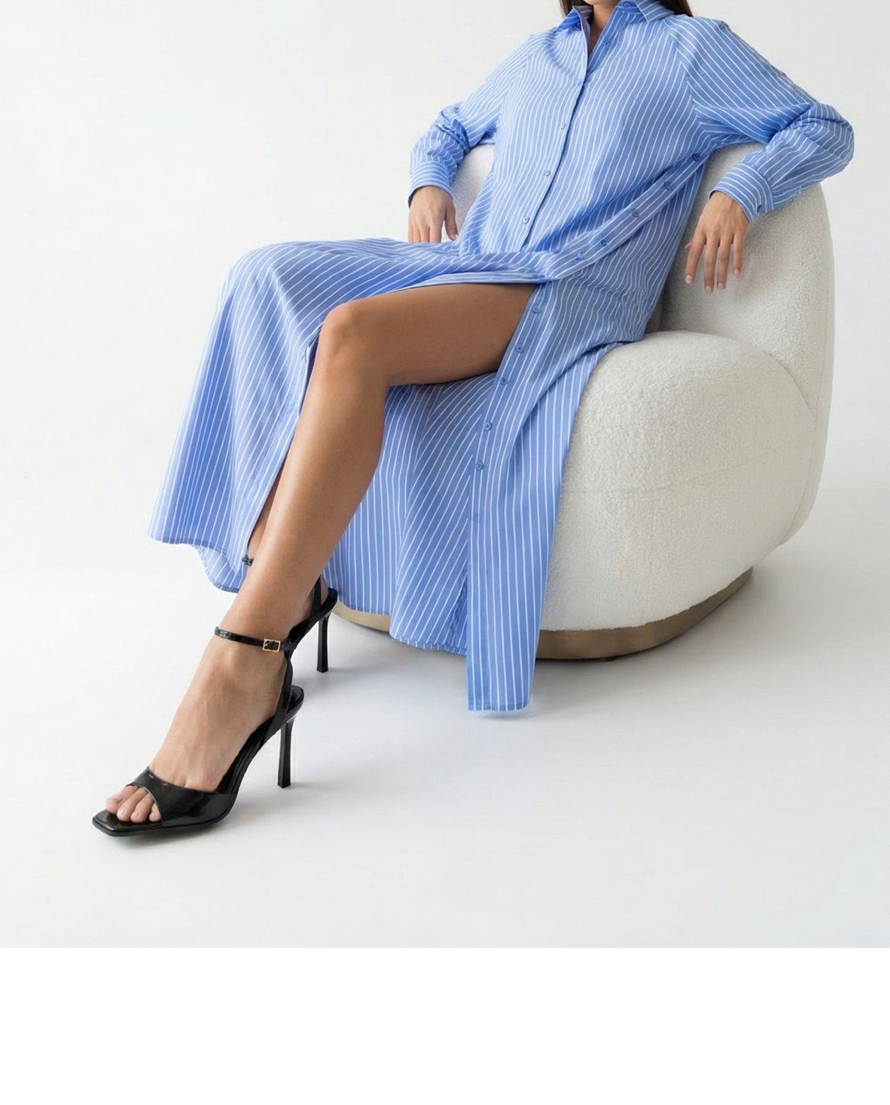 5857 ELBİSE-DENVER ÇİZGİLİ