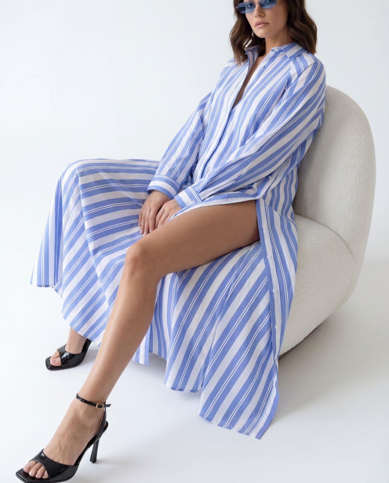 5857 ELBİSE-PORTLAND ÇİZGİLİ