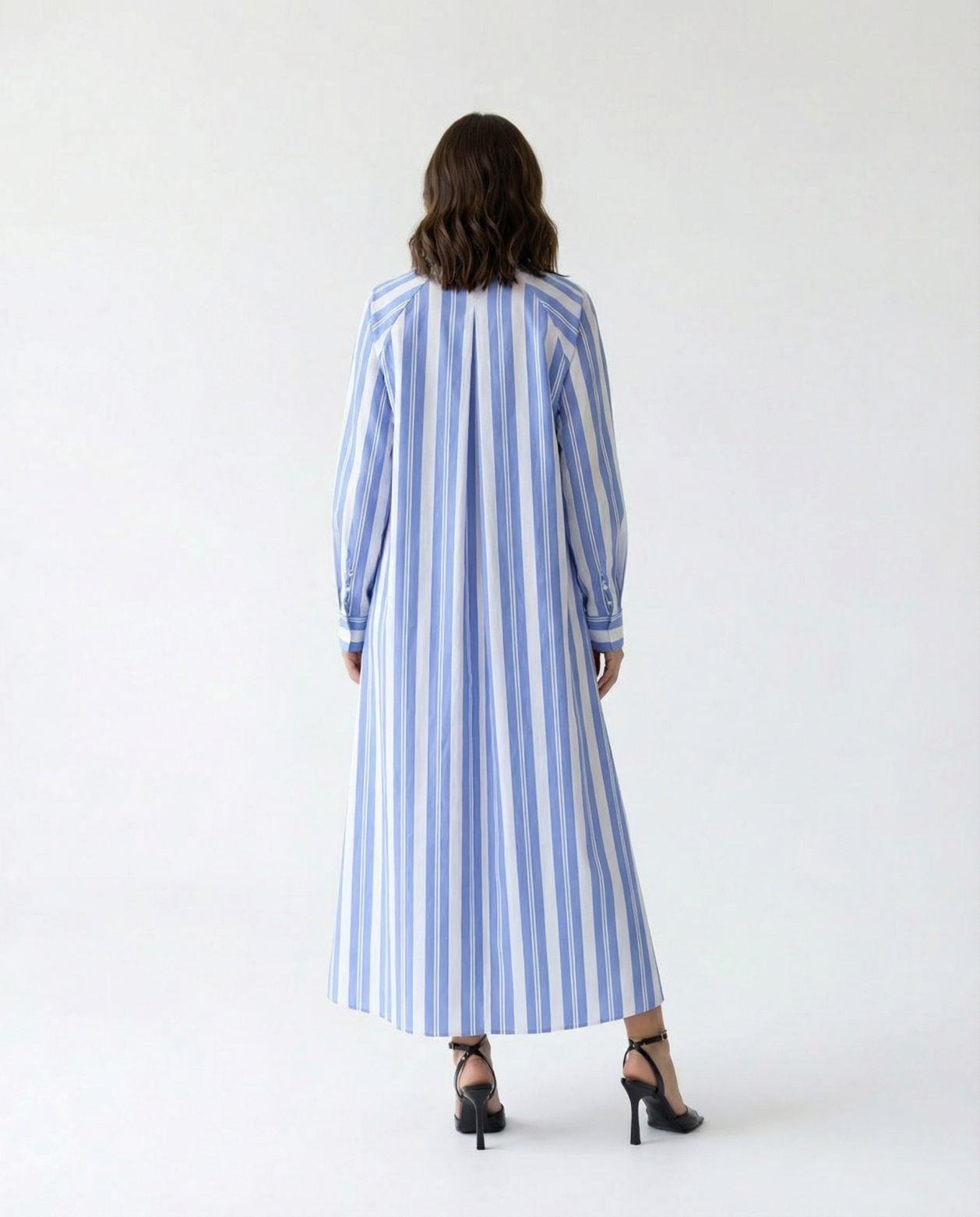 5857 ELBİSE-PORTLAND ÇİZGİLİ