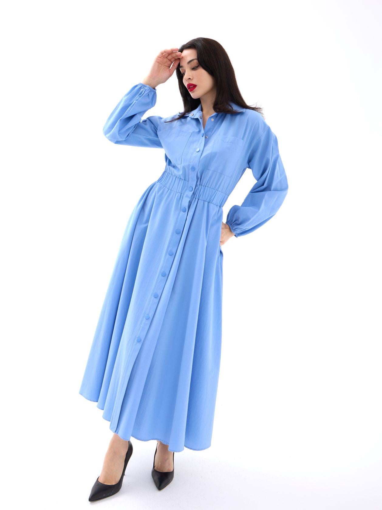 5903 DRESS-DARK BLUE