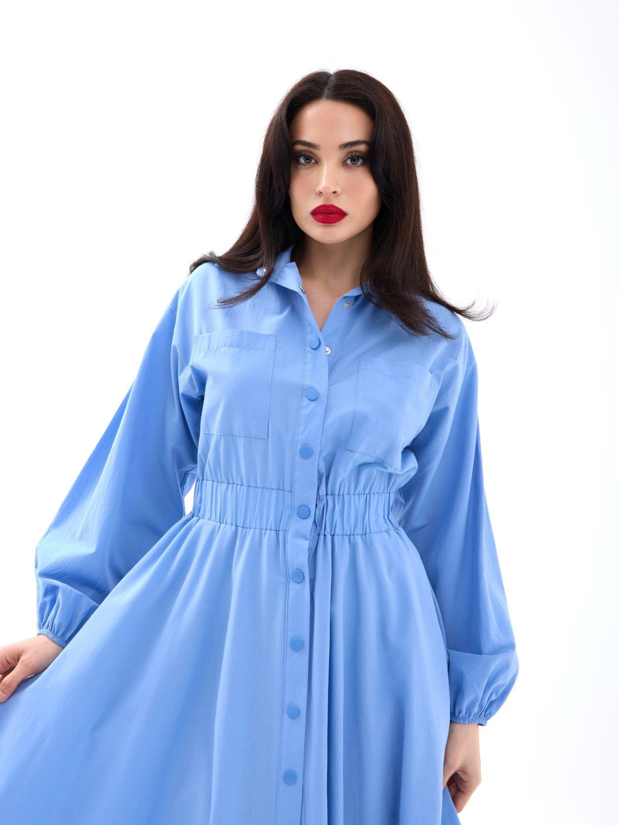 5903 DRESS-DARK BLUE
