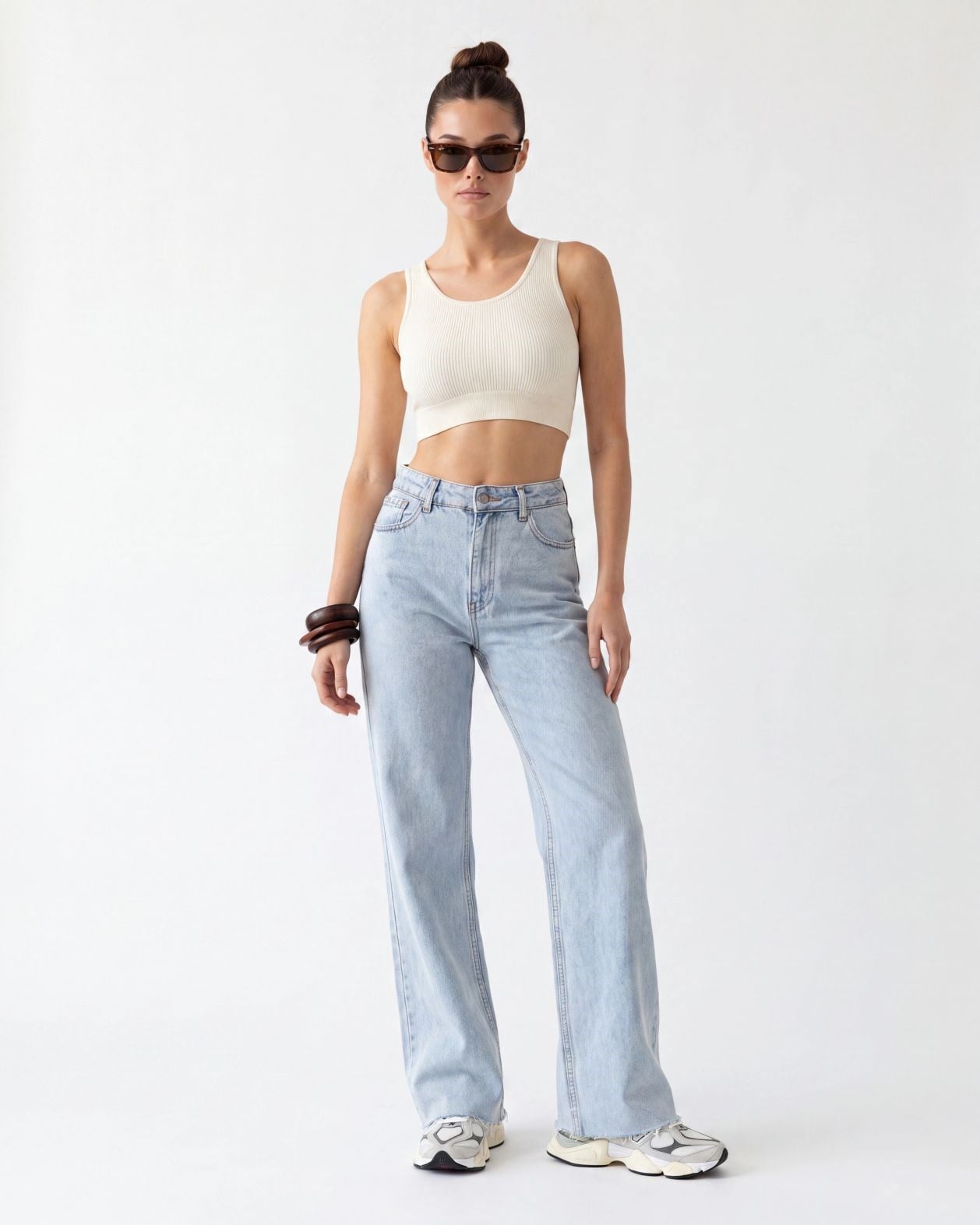 6024 DENİM TALL FLARE-MAVİ