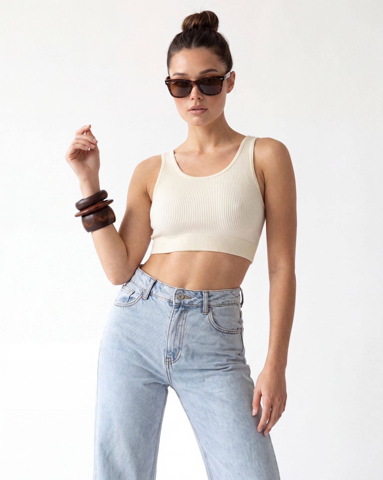6024 DENİM TALL FLARE-MAVİ
