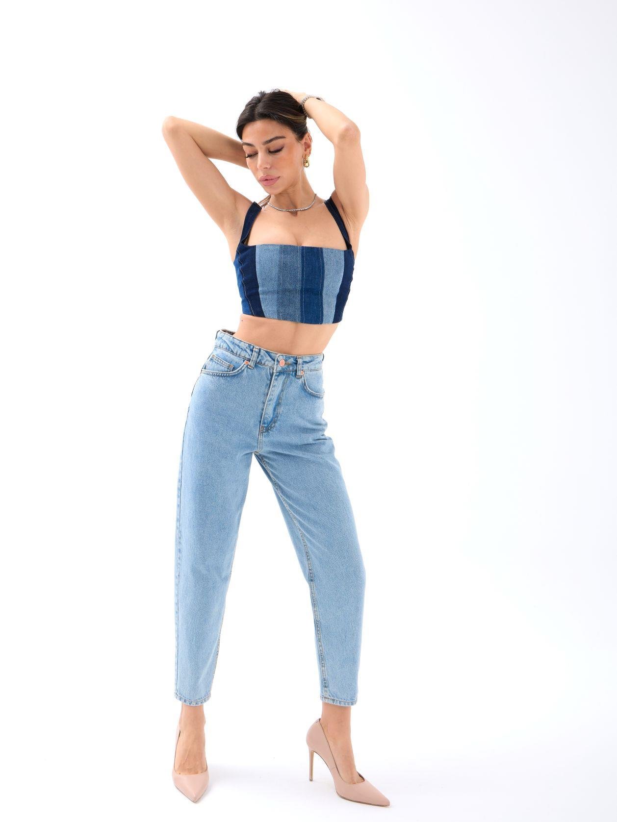 6036 DENİM CARROT FIT-AÇIK MAVİ