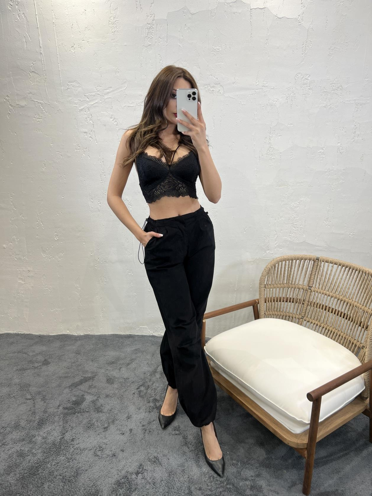 6235 PANTOLON-SİYAH
