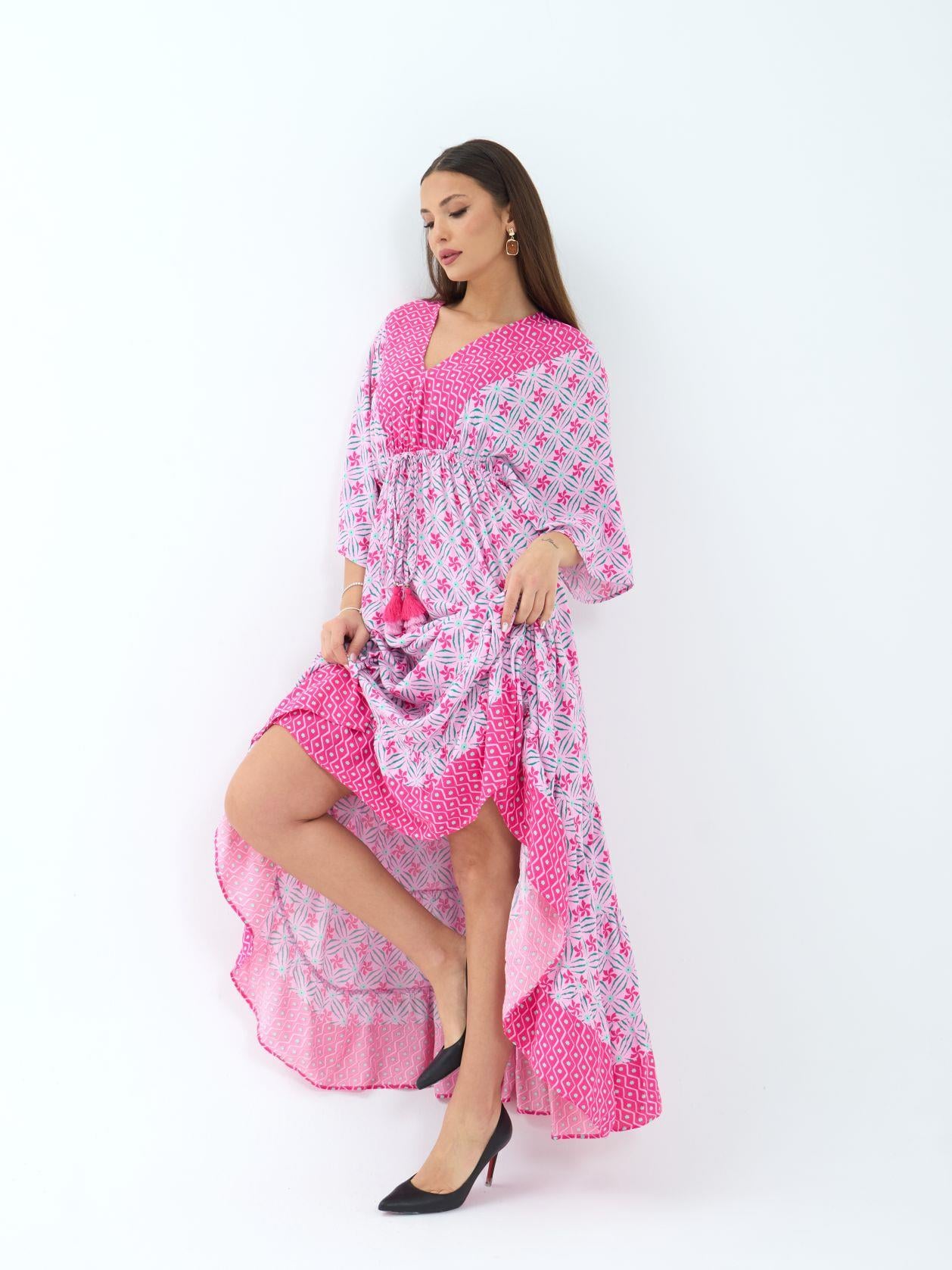 6389 ELBİSE-PEMBE