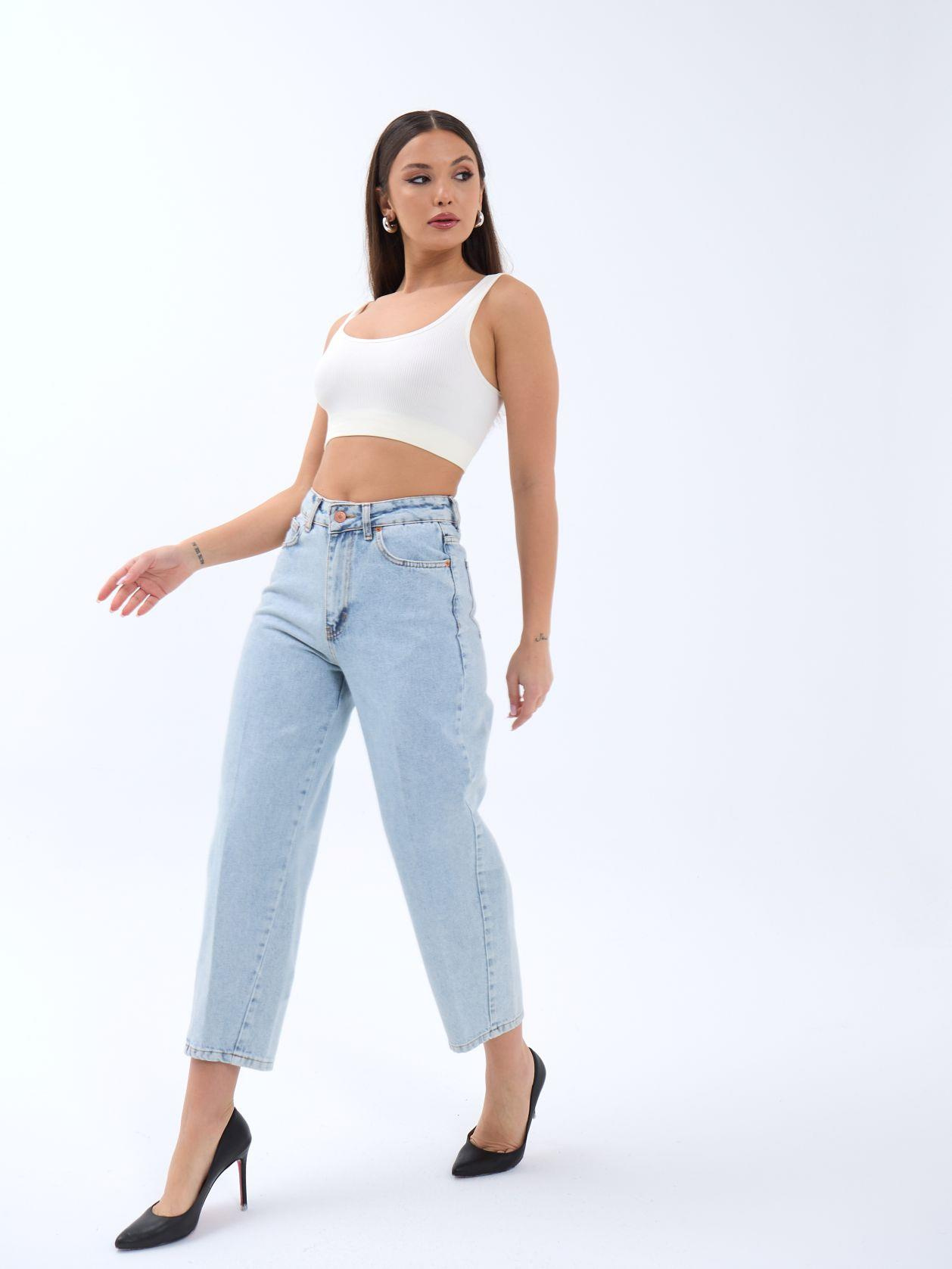 6520 DENİM BALLOON FIT-MAVİ