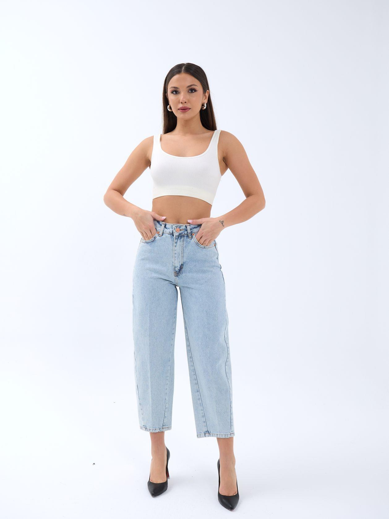 6520 DENİM BALLOON FIT-MAVİ