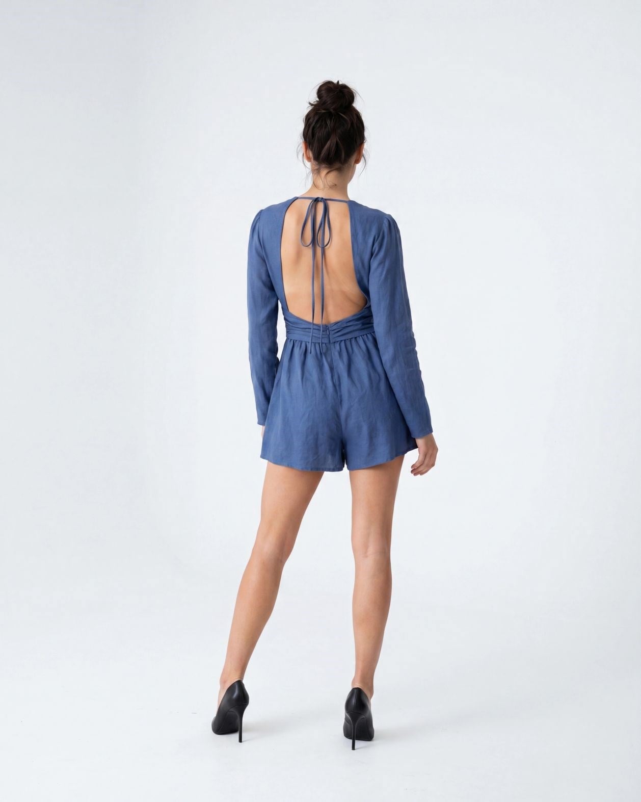 6528 TULUM ELBİSE-İNDİGO