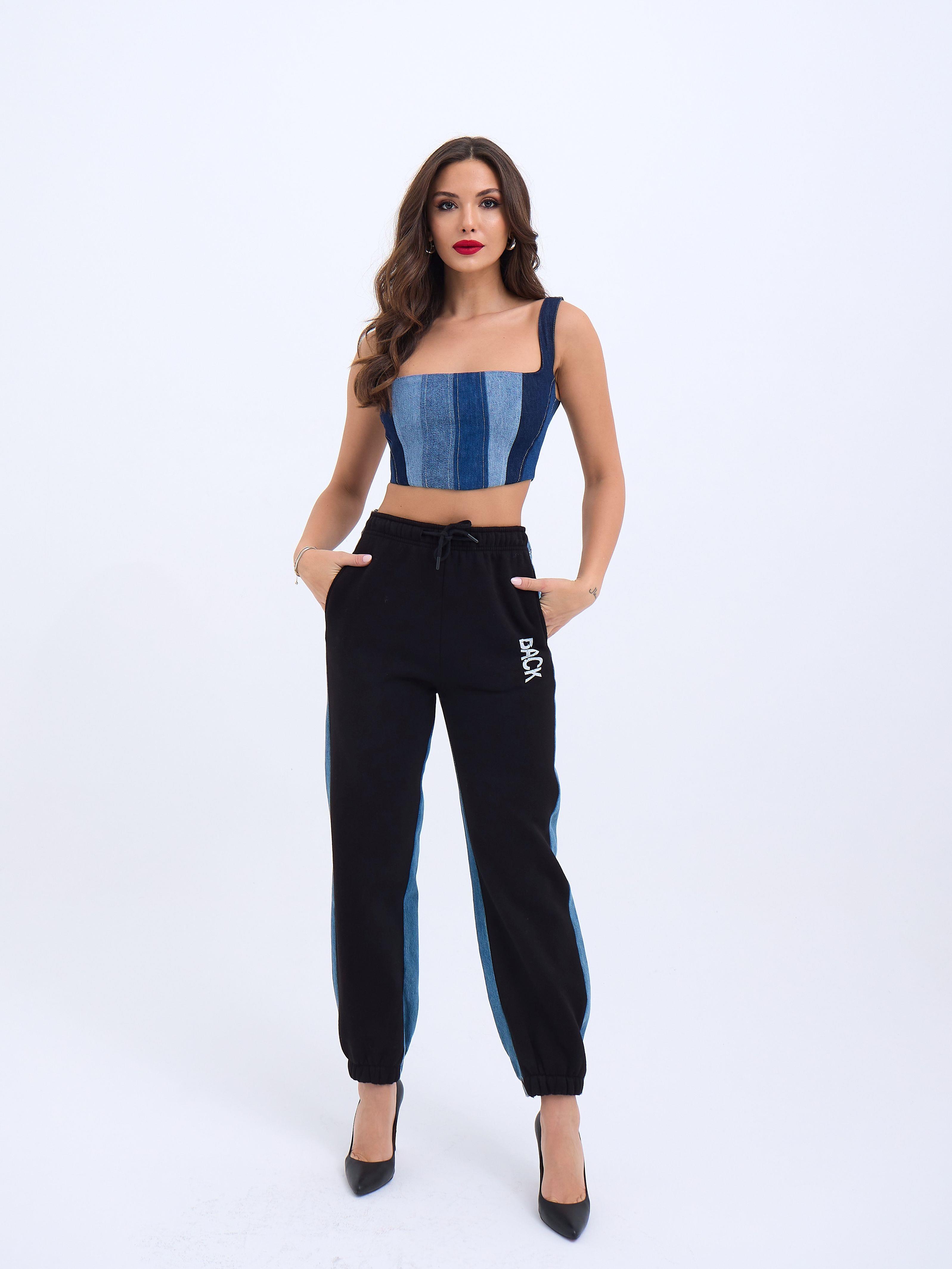 6625 EŞOFMAN-SİYAH