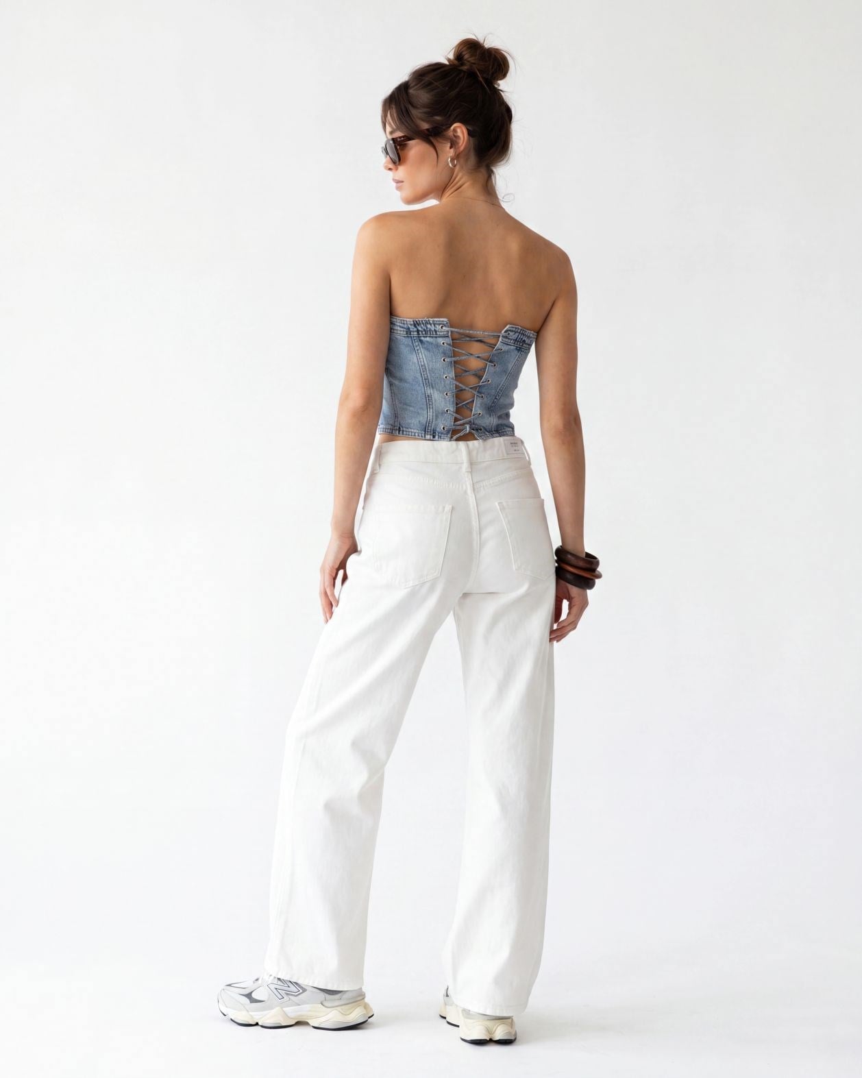 6878 KOT CROP-MAVİ