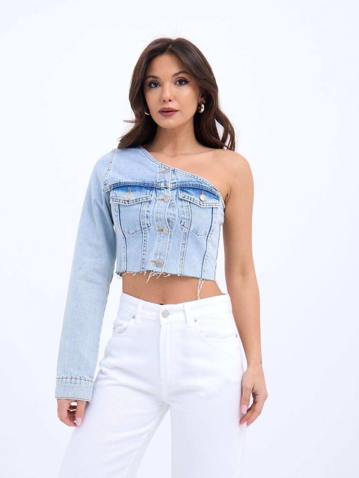 6901 DENİM JACKET-MAVİ