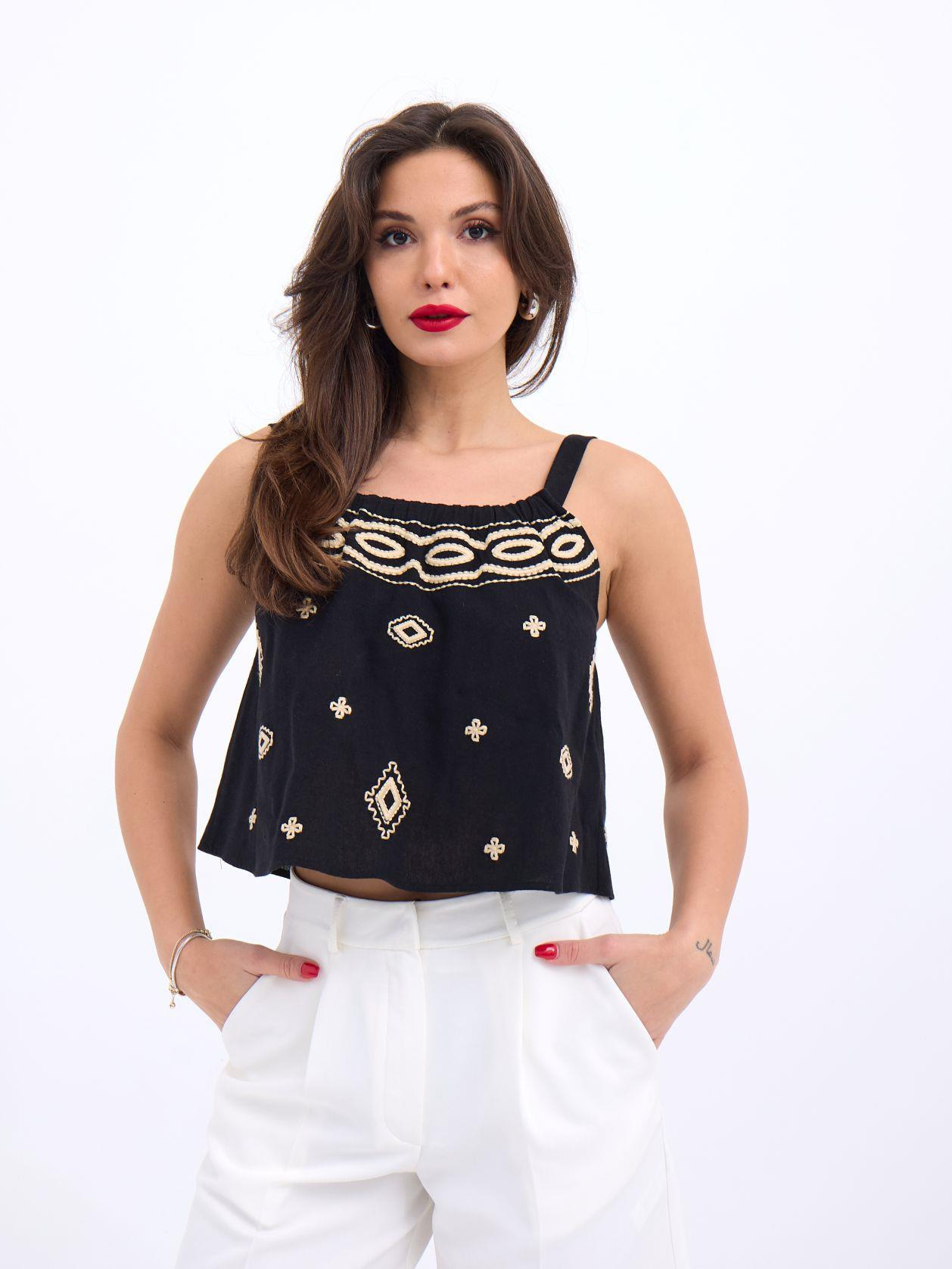 6950 BLUZ-SİYAH